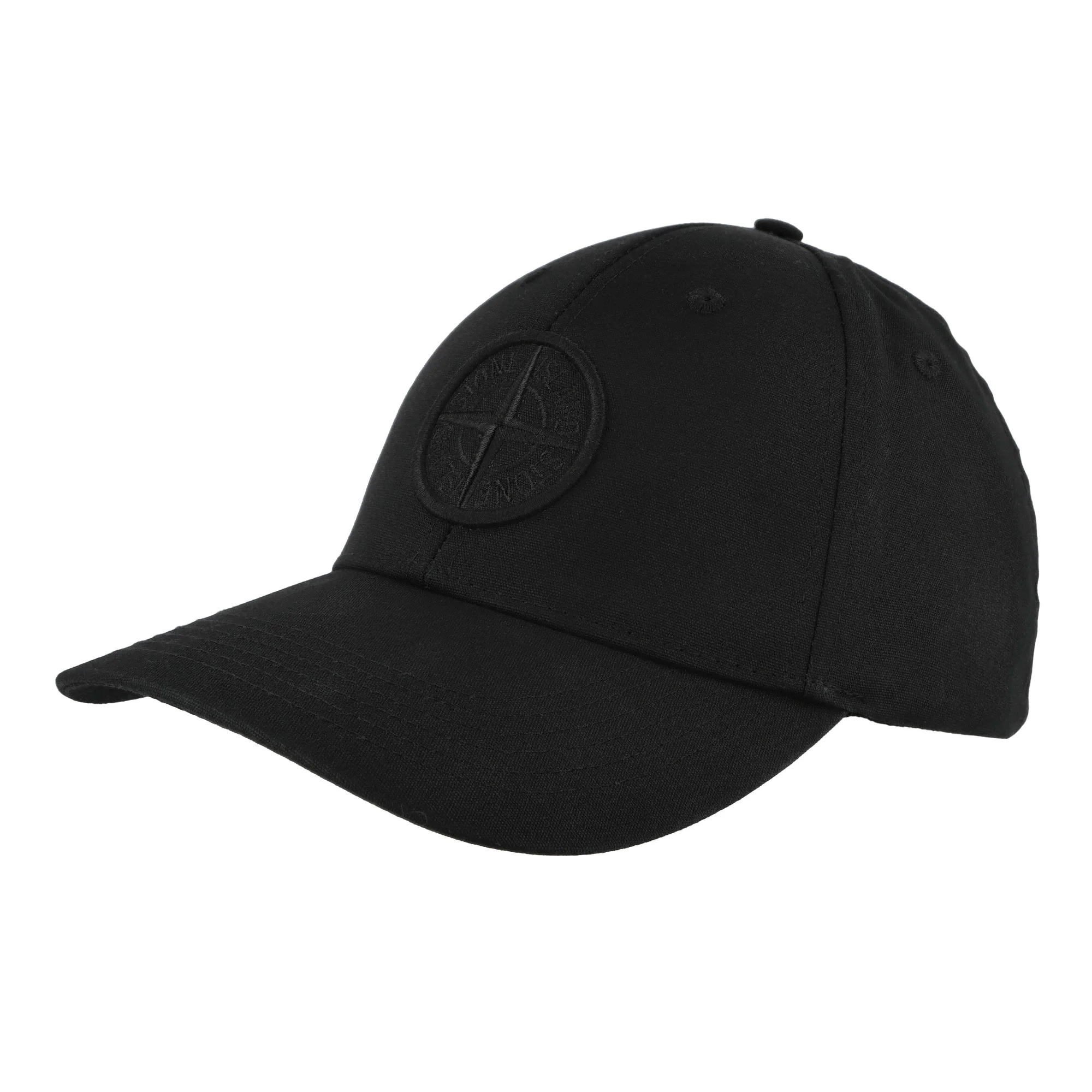 Baseball Cap With Compass Embroidery