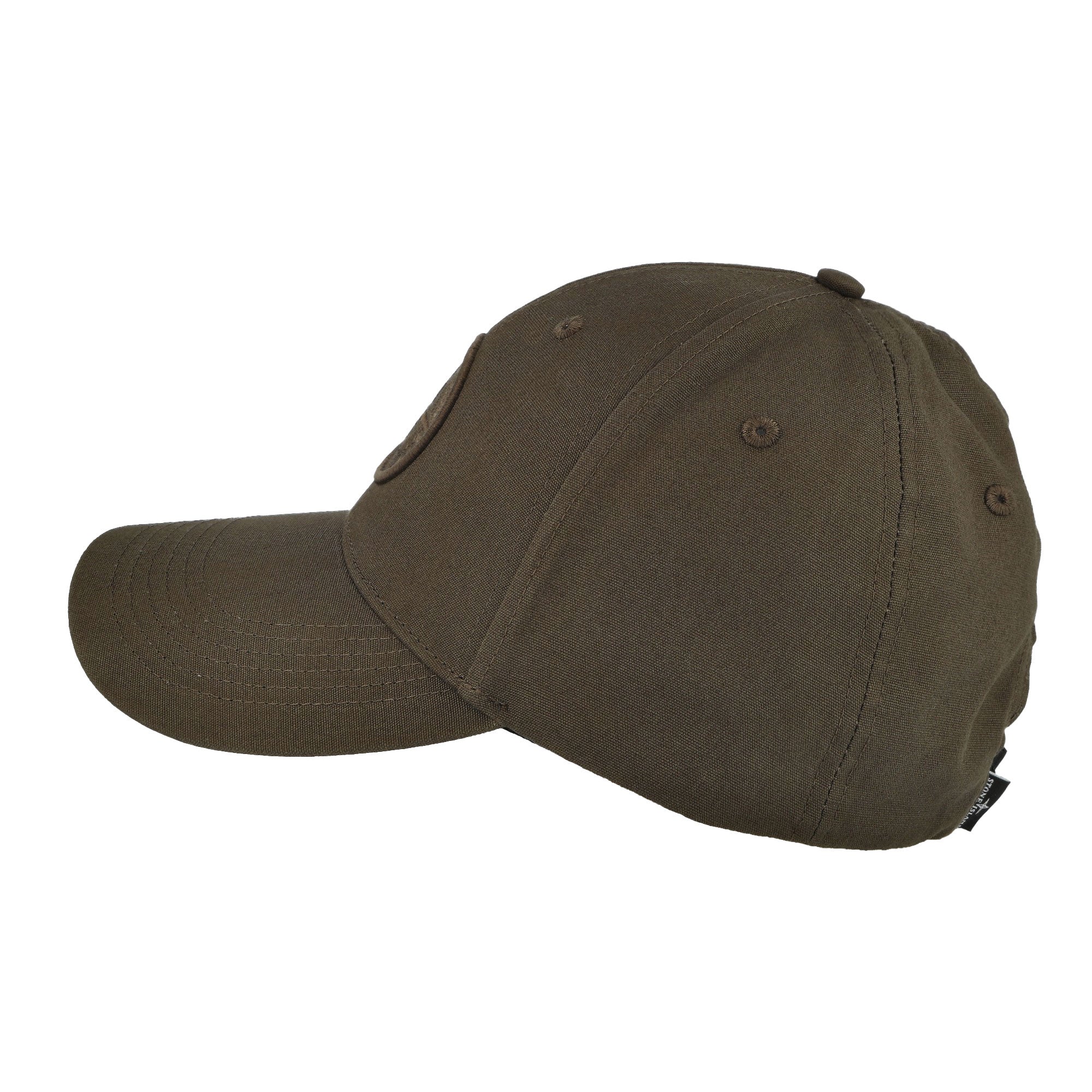 Baseball Cap With Compass Embroidery - Image 2