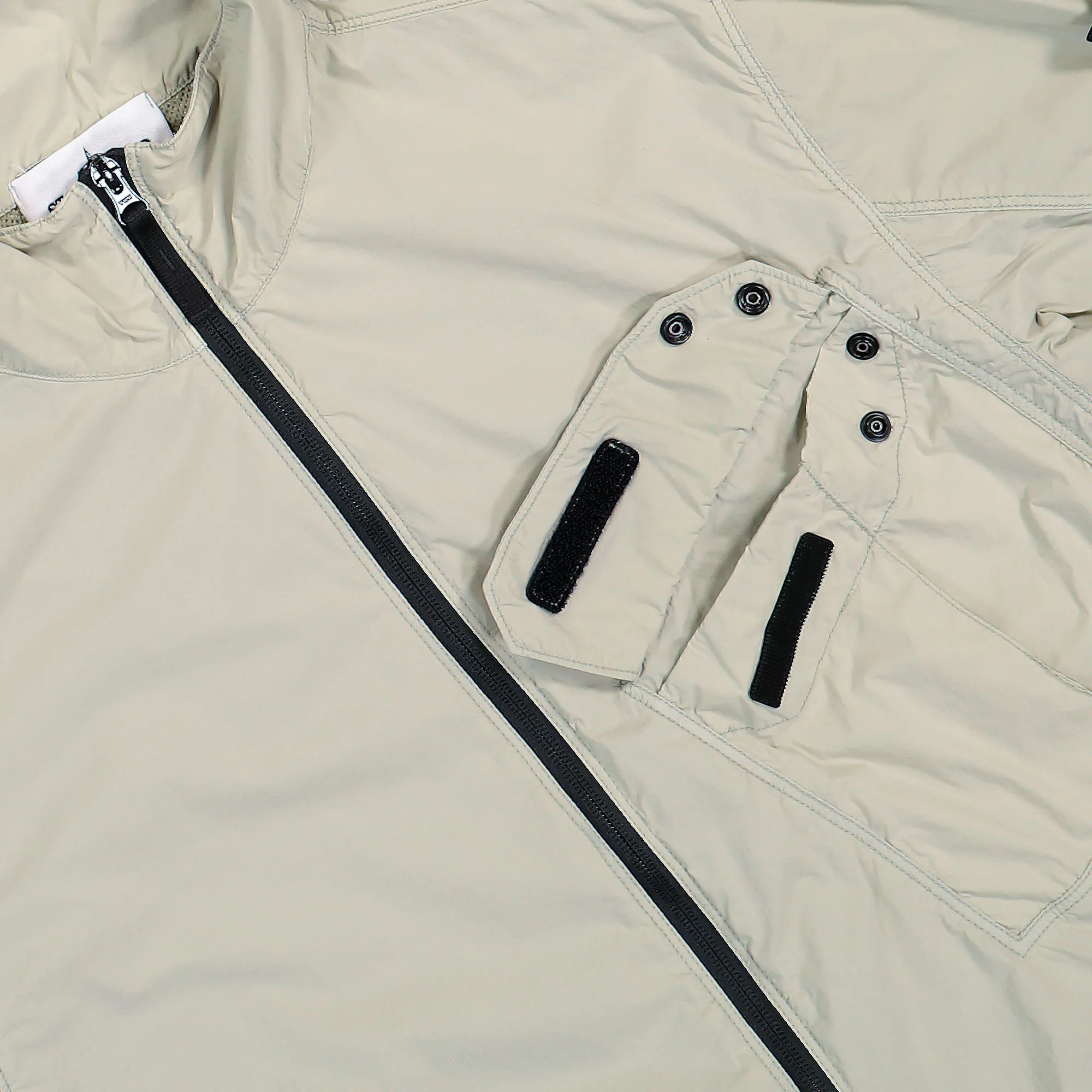 Comfort-Fit Zip-Up Overshirt With Chest Pocket - Image 4