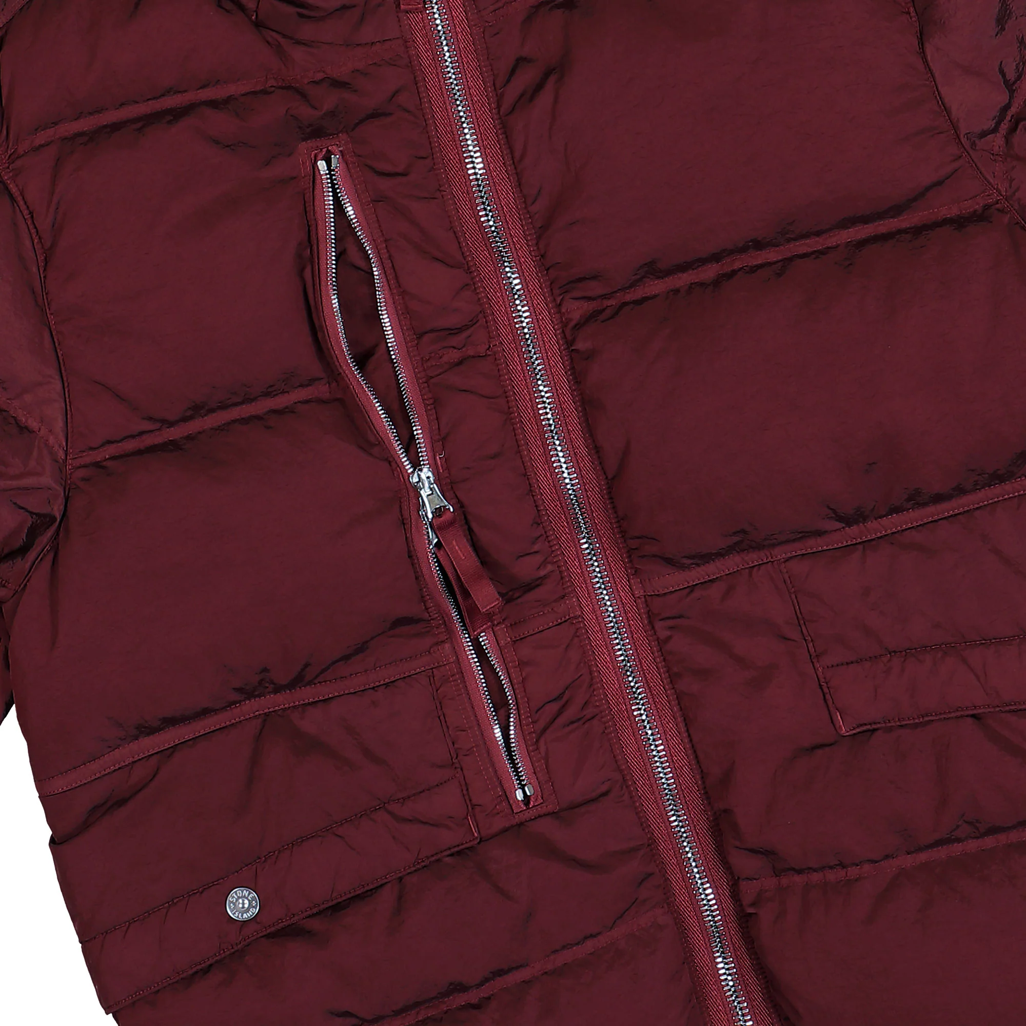 Down Jacket With Anti-Drop And Nylon Metal - Image 4