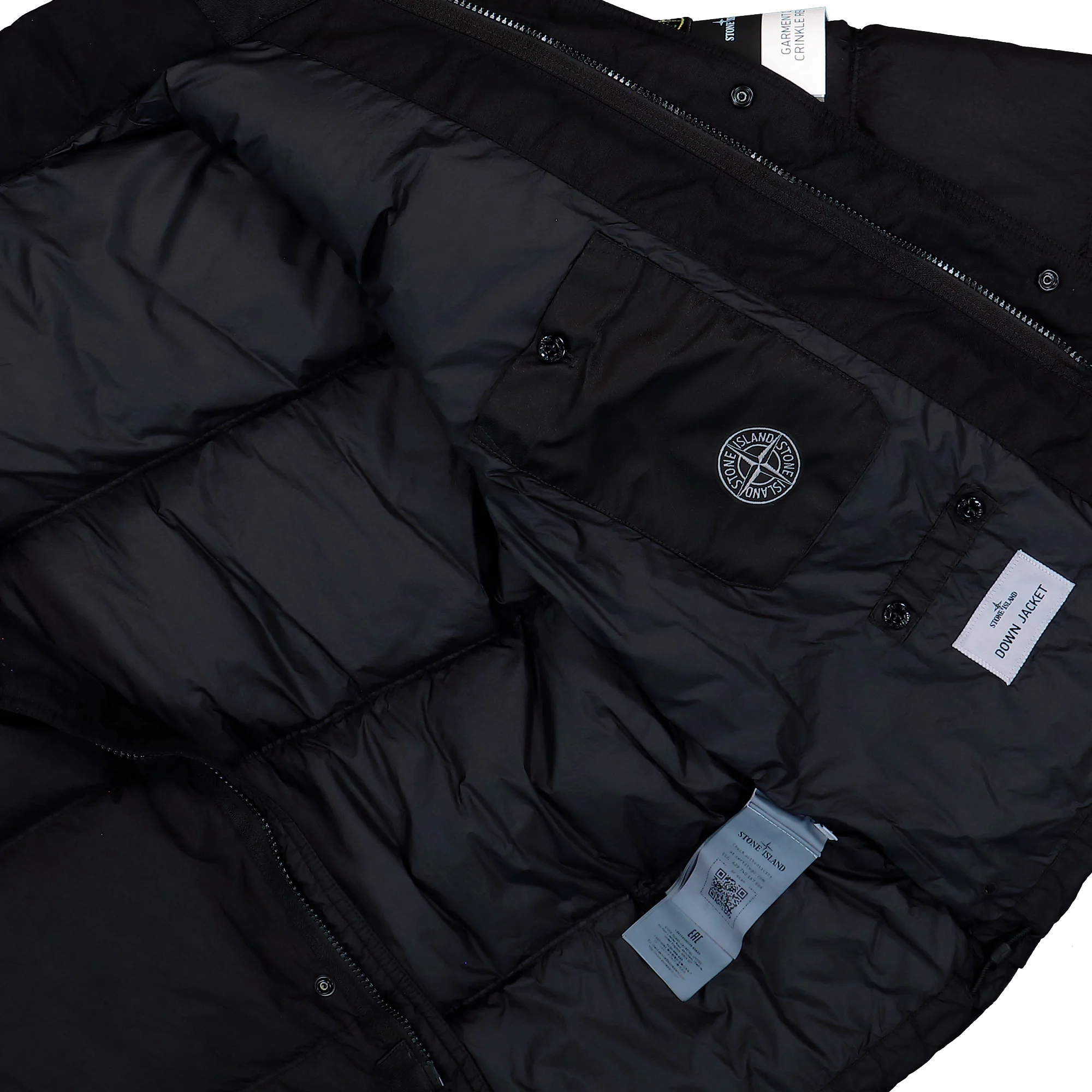 Garment Dyed Crinkle Reps NY Down Jacket With Wind Resistance - Image 5