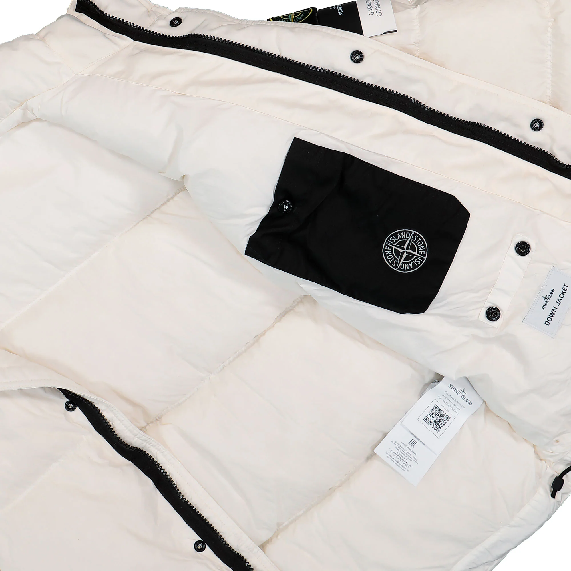 Garment Dyed Crinkle Reps NY Down Jacket With Wind Resistance - Image 5