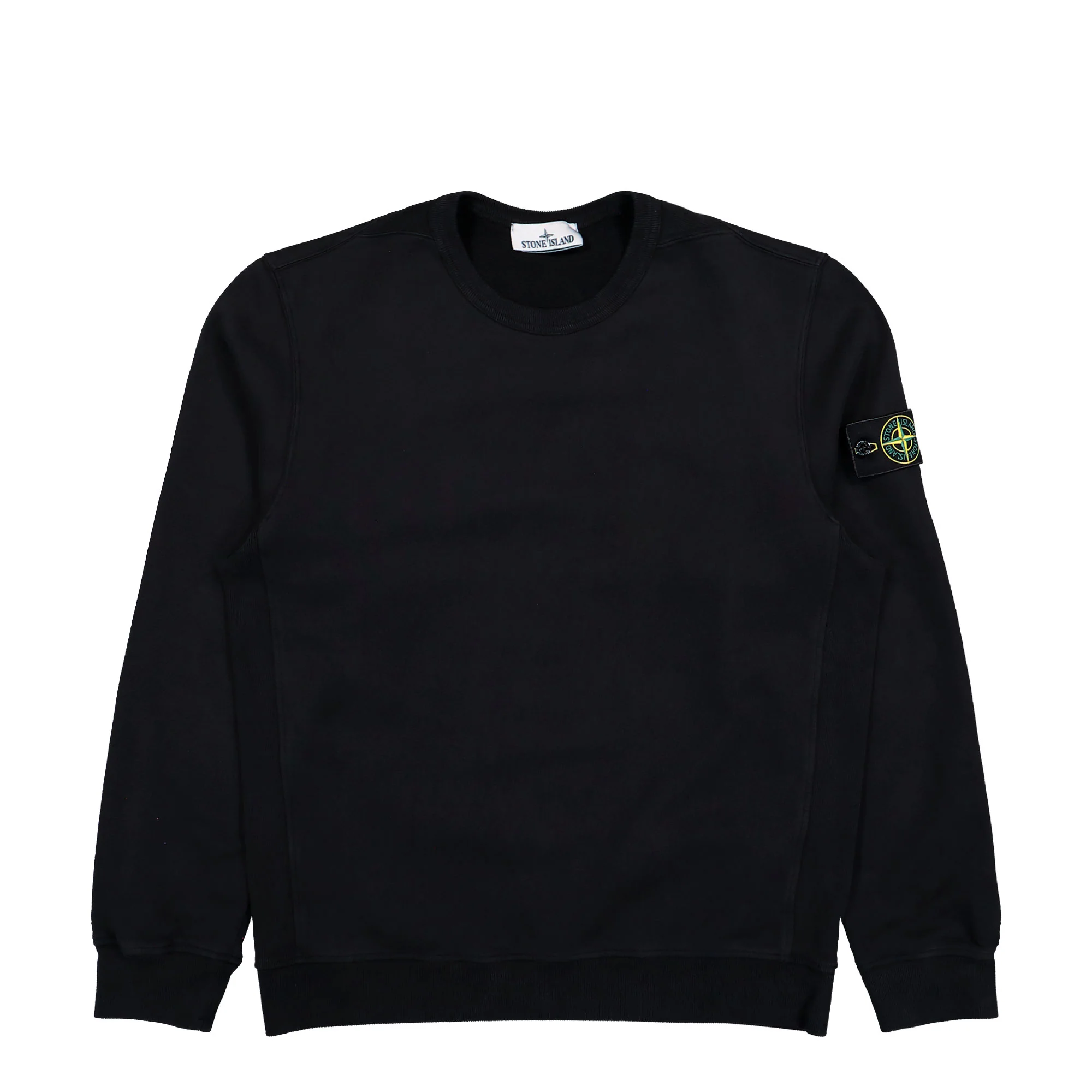 Garment Dyed Sweatshirt With Compass Badge