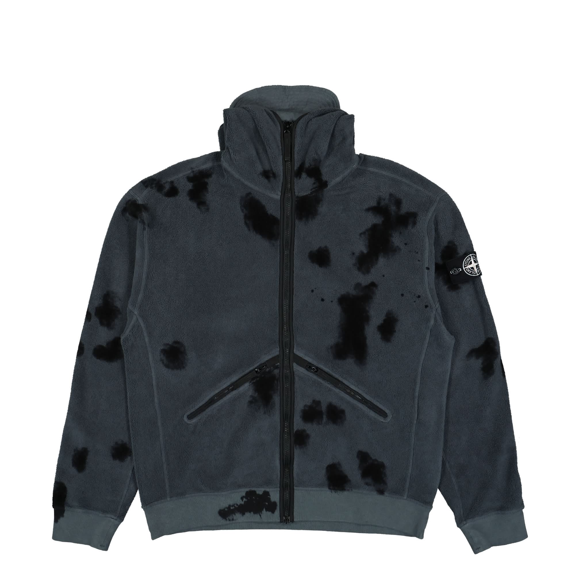 Hand Colouring Fullzip Hooded Fleece Sweatshirt