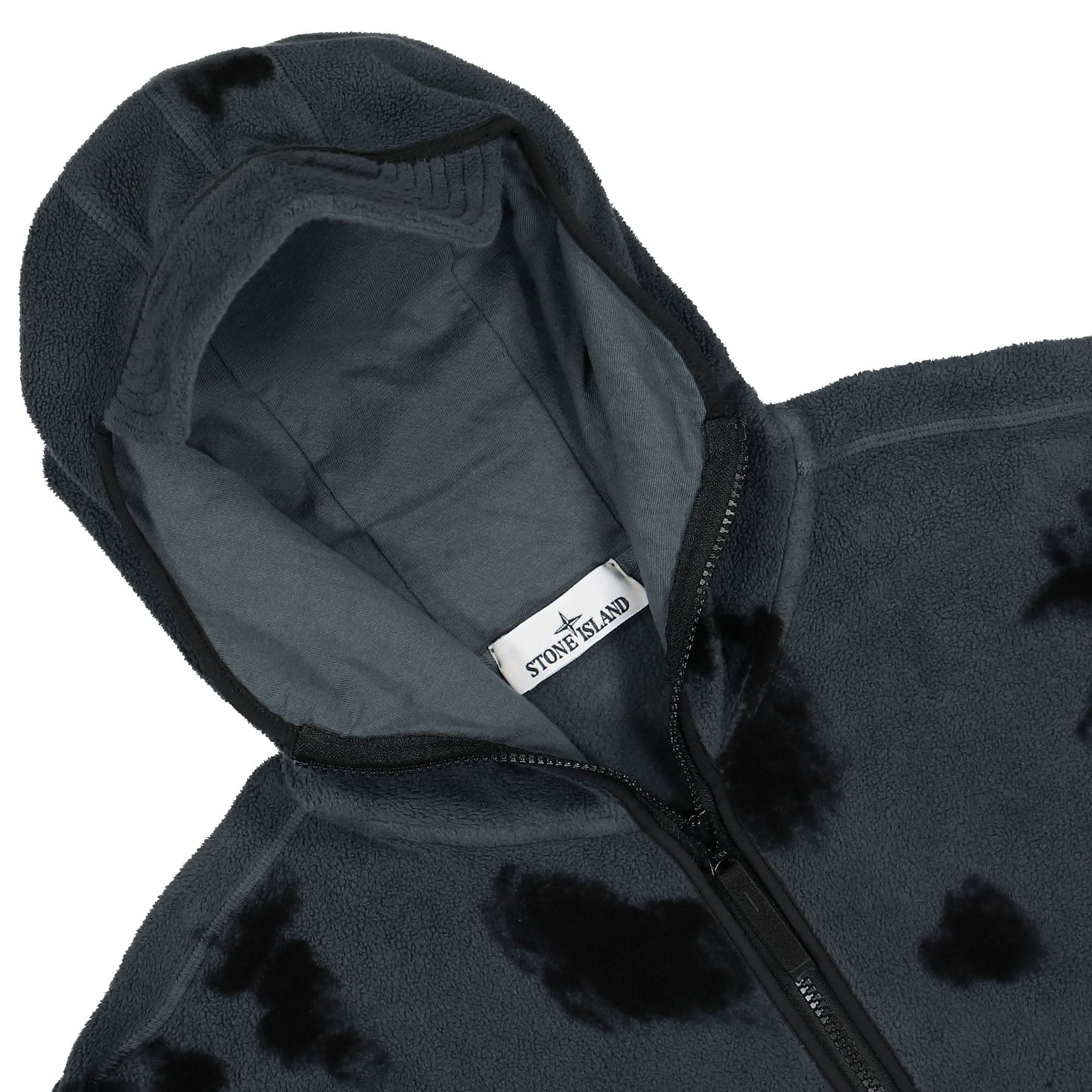 Hand Colouring Fullzip Hooded Fleece Sweatshirt - Image 3