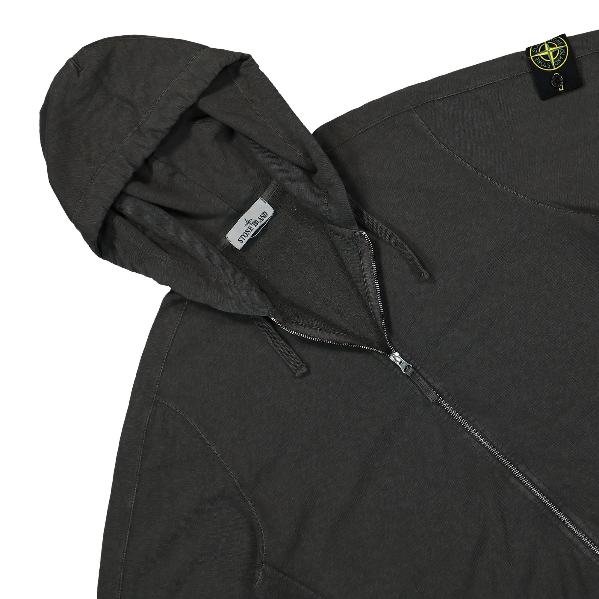 Hooded Full Zip Sweatshirt Jacket - Image 3