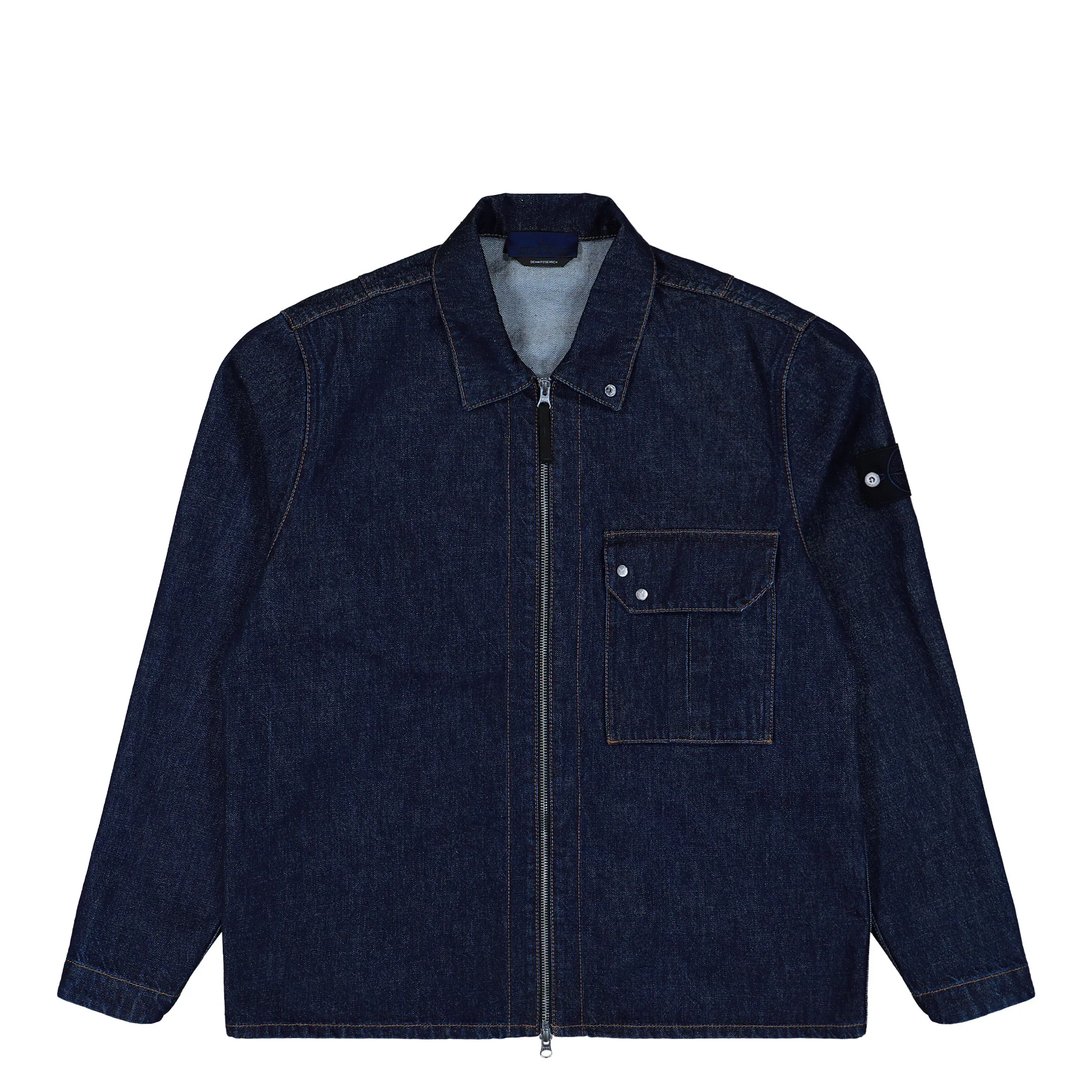 Indigo Denim Rinsed Shirt