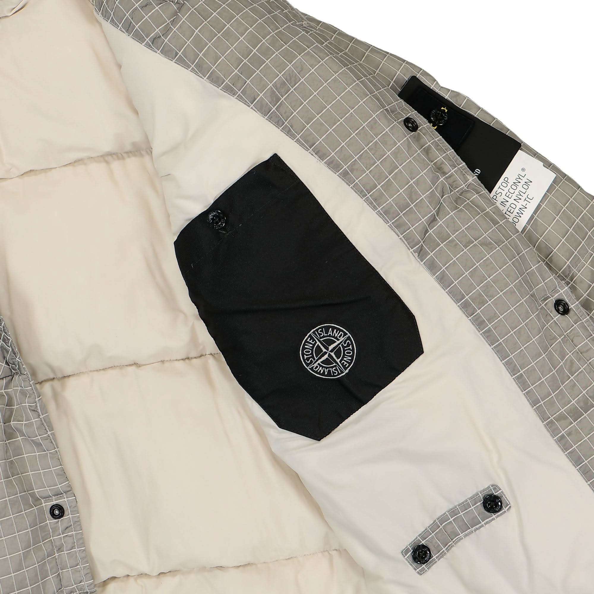 Makro Ripstop Nylon Metal In Econyl Regenerated Nylon With Down-TC Jacket - Image 6