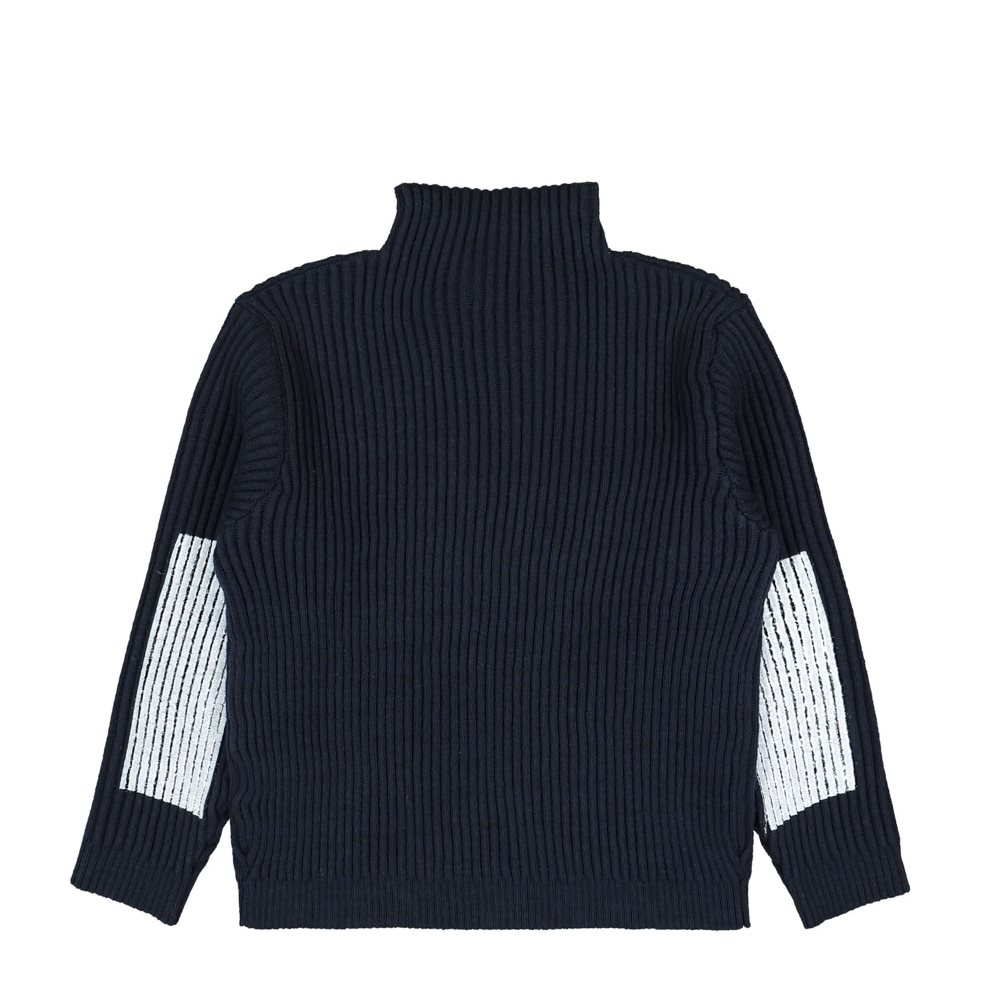 Marina Ribbed Knit Turtleneck Sweatshirt - Image 2