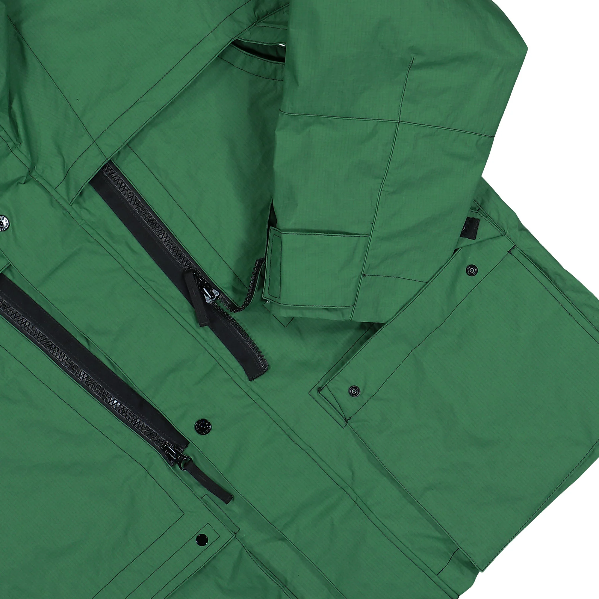 Metal Lamina Ripstop Heat Reactive Short Parka - Image 4
