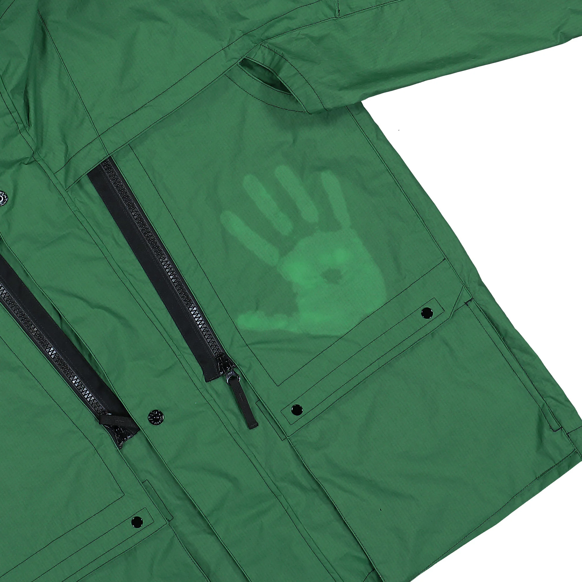 Metal Lamina Ripstop Heat Reactive Short Parka - Image 8