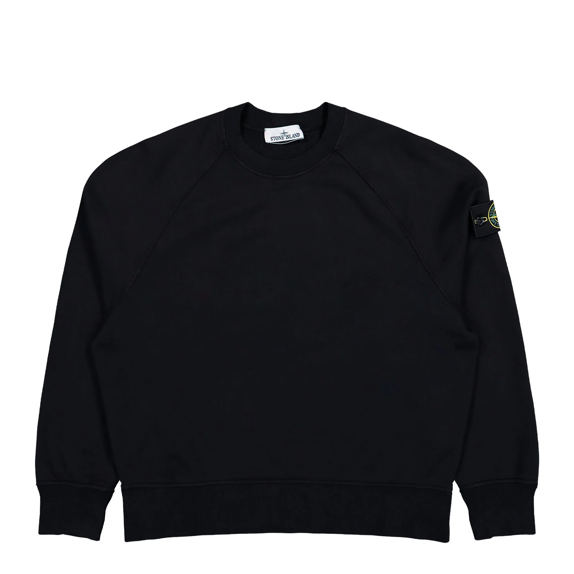Oversized Crewneck Sweatshirt With Raglan Sleeves