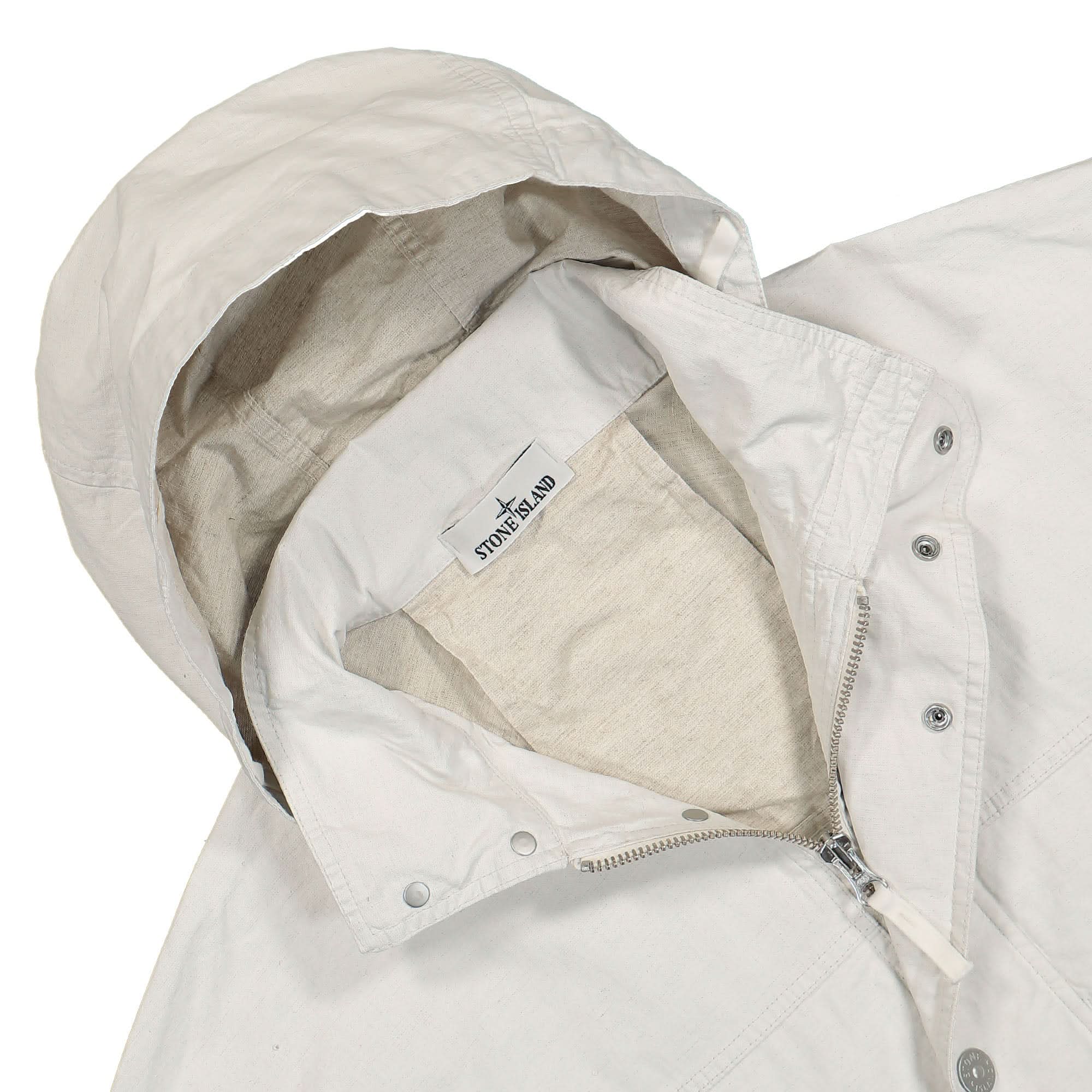 Raw Plated Linen Marina Jacket - Image 3
