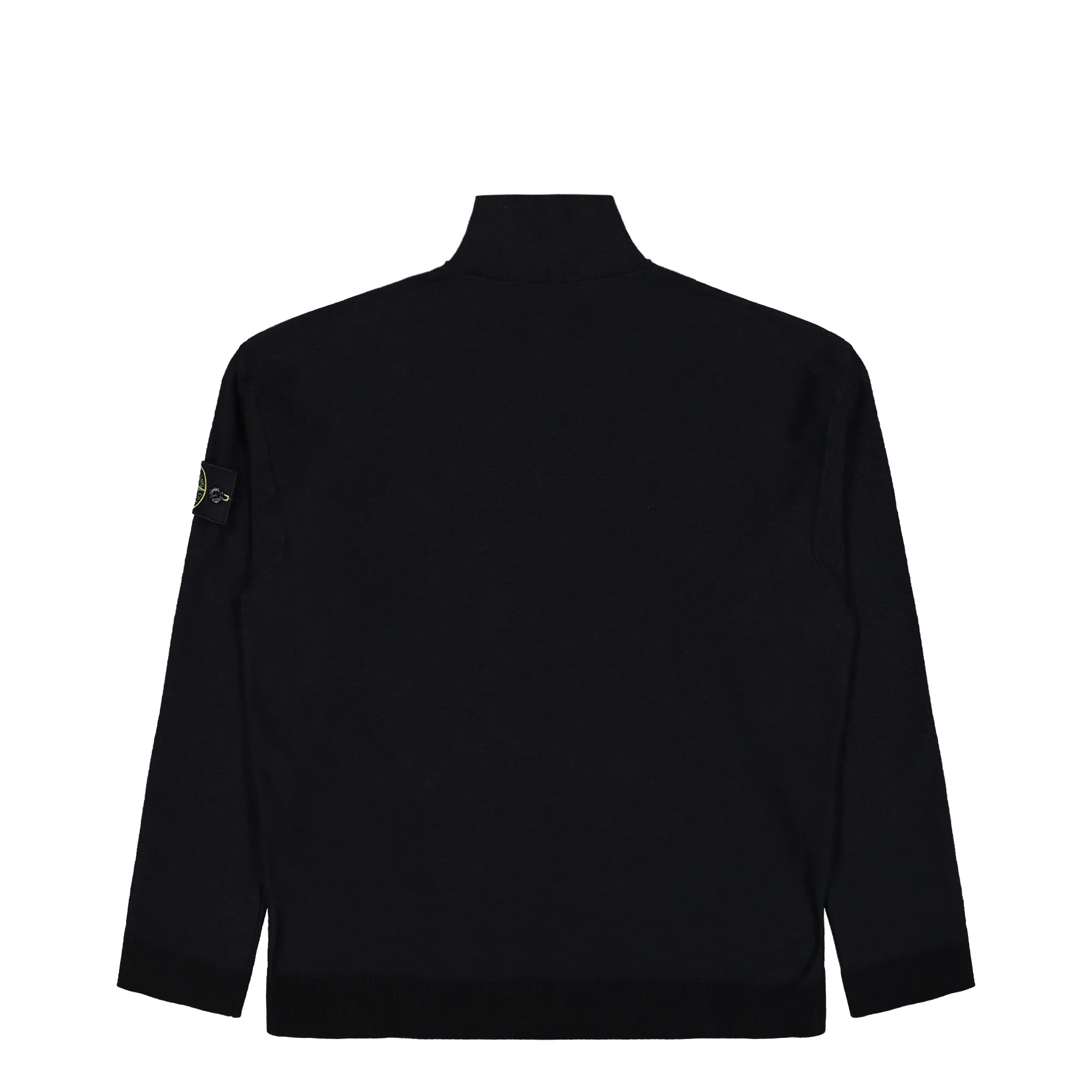 Relaxed Fit Quarter Zip Knit LS Polo - Image 2