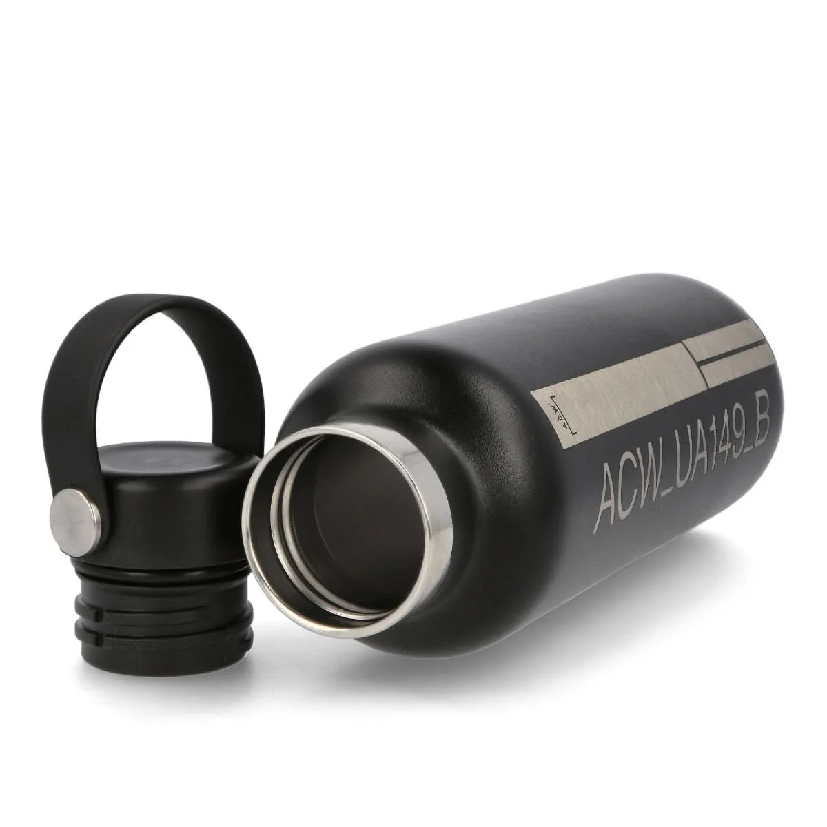 Stria Coded Stainless Steel Flask - Image 5