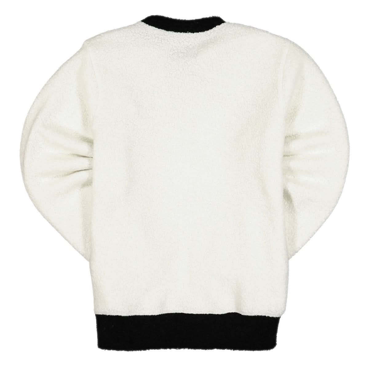 Terry Colour Block Embroidered Sweatshirt - Image 2