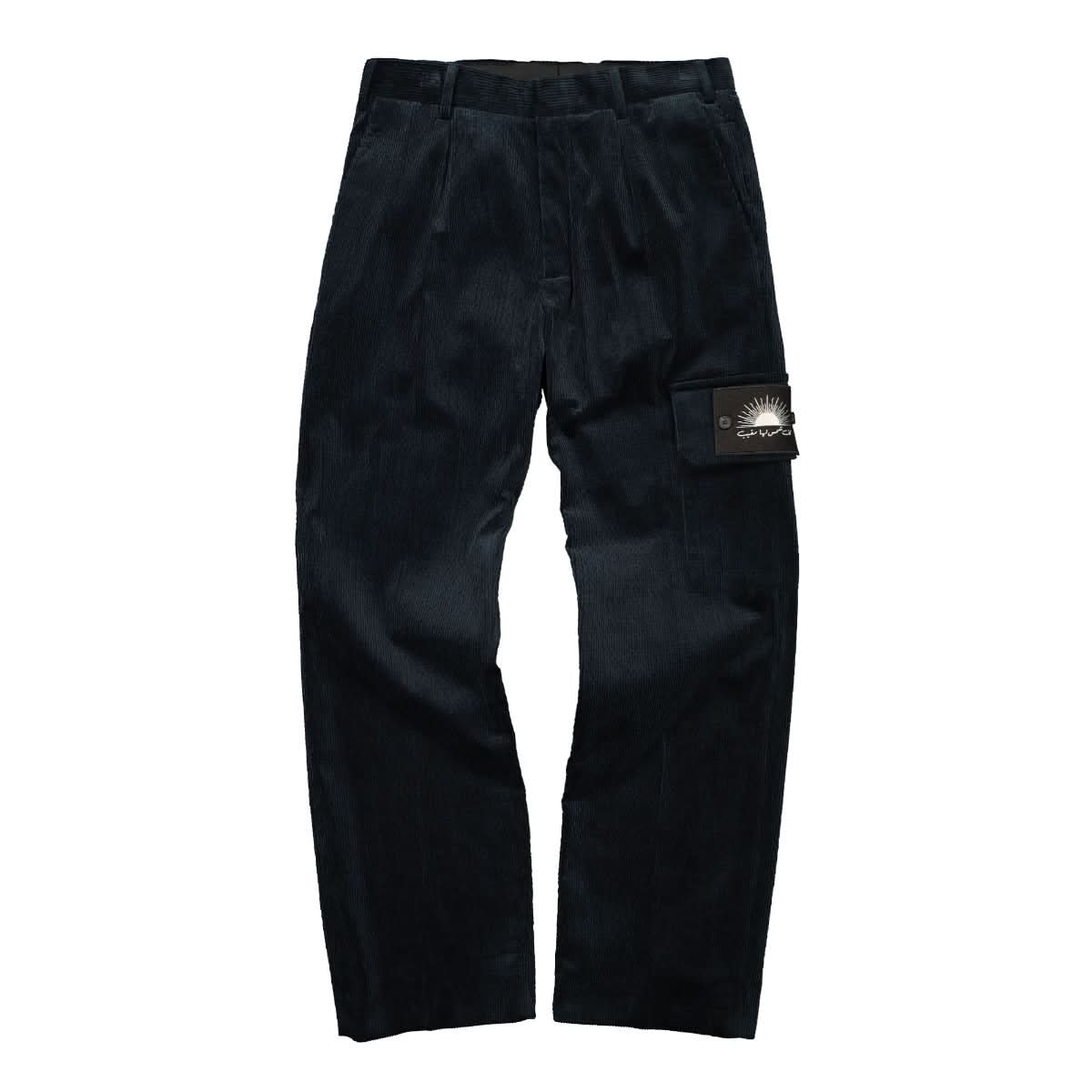 Thabit Velour Loose Fit Pants
