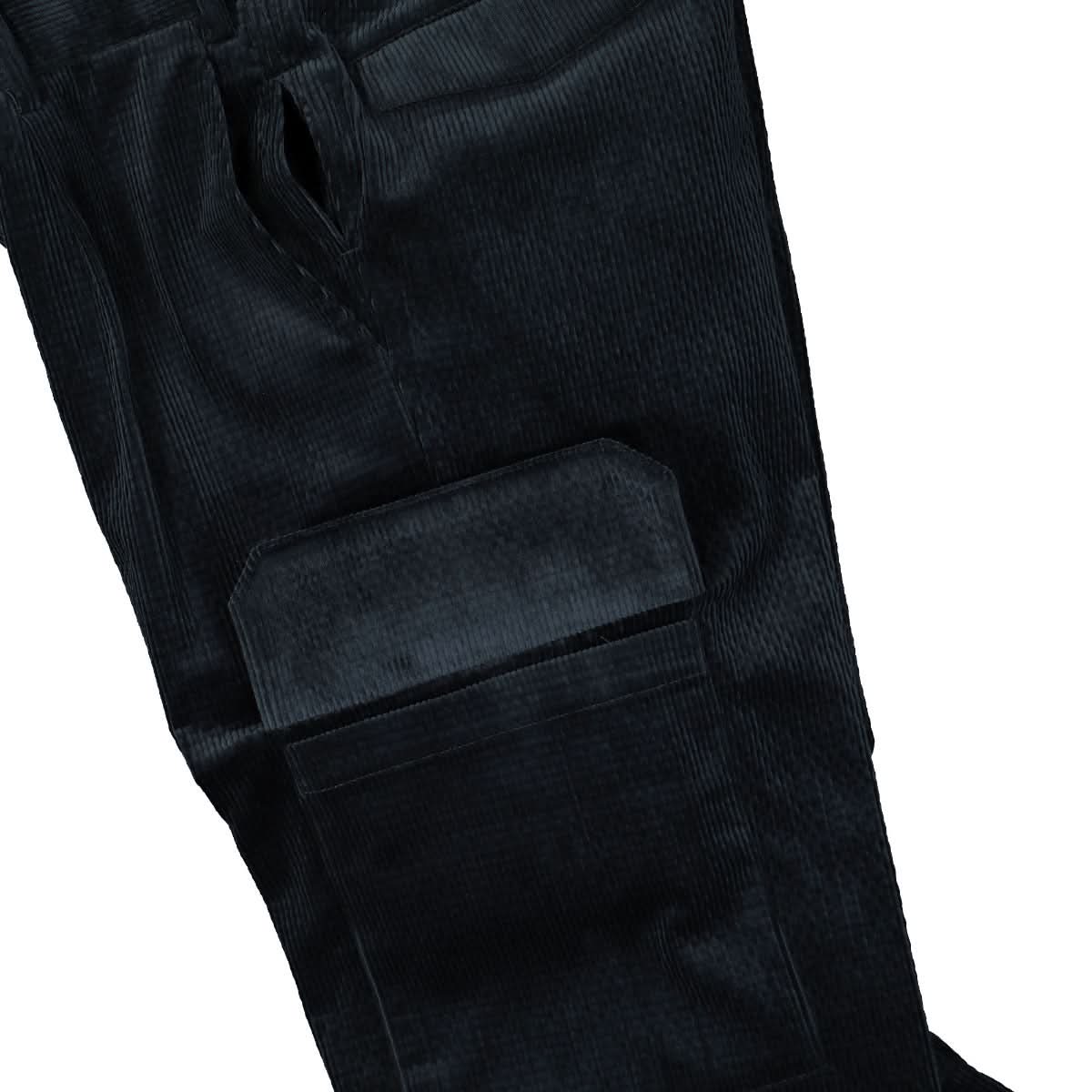 Thabit Velour Loose Fit Pants - Image 4