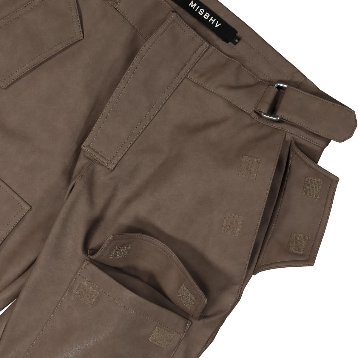 Vegan Leather Moto Trousers - Image 5