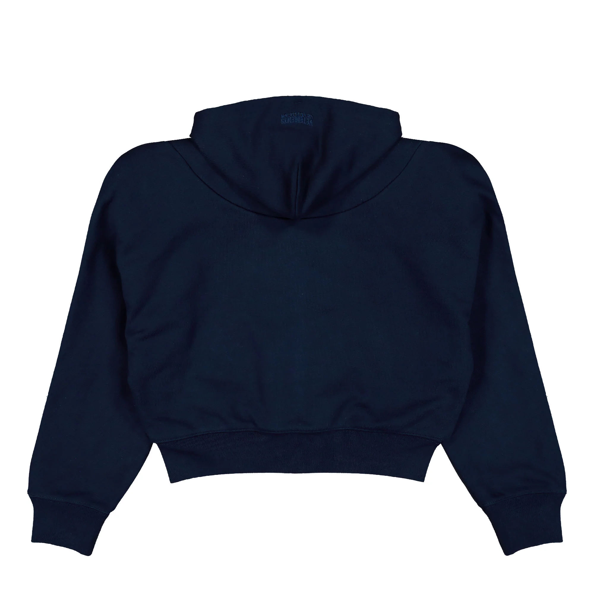 Alphabet Round Shoulder Zip-Up Hoodie - Image 2