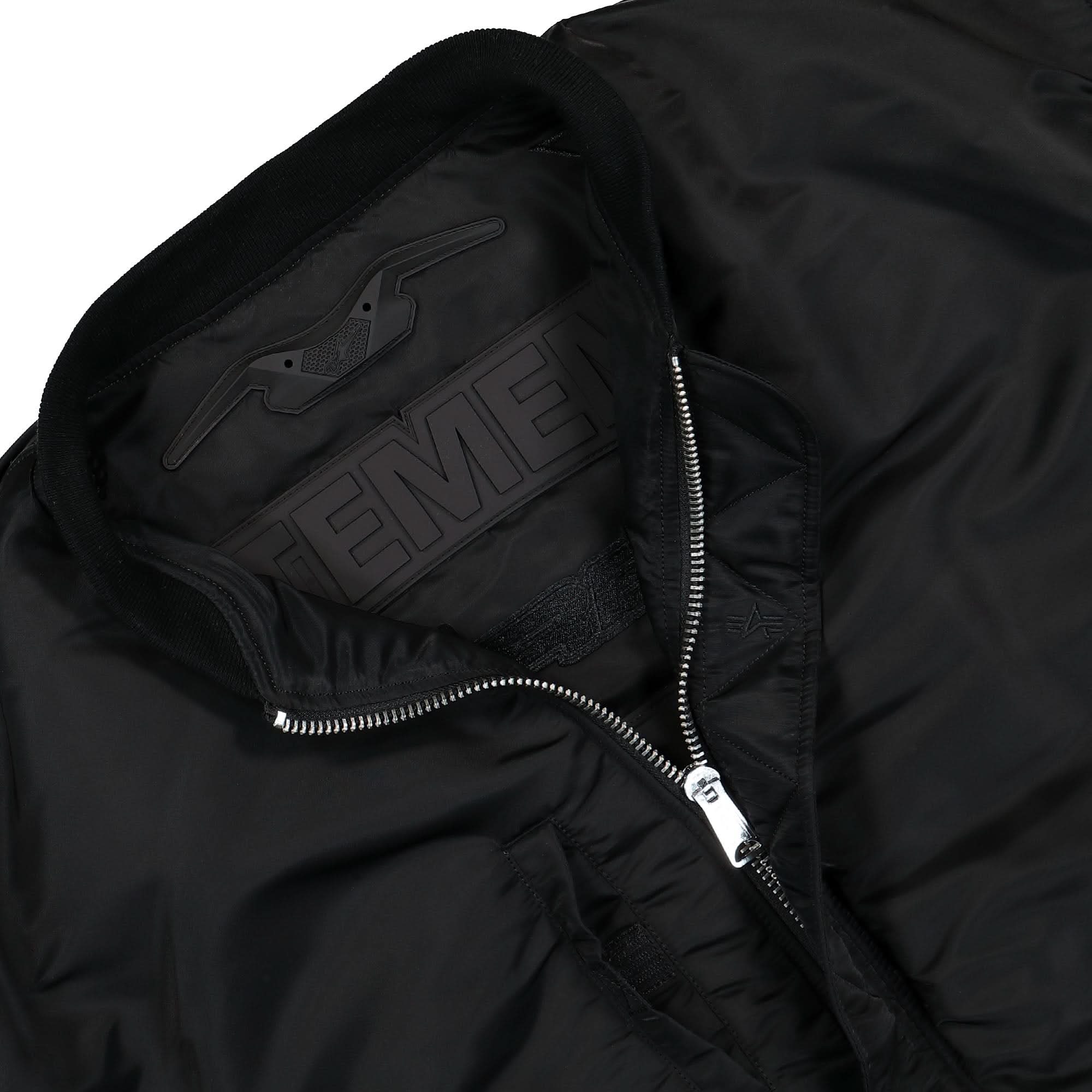 Blackout Motorcycle Bomber Jacket - Image 6