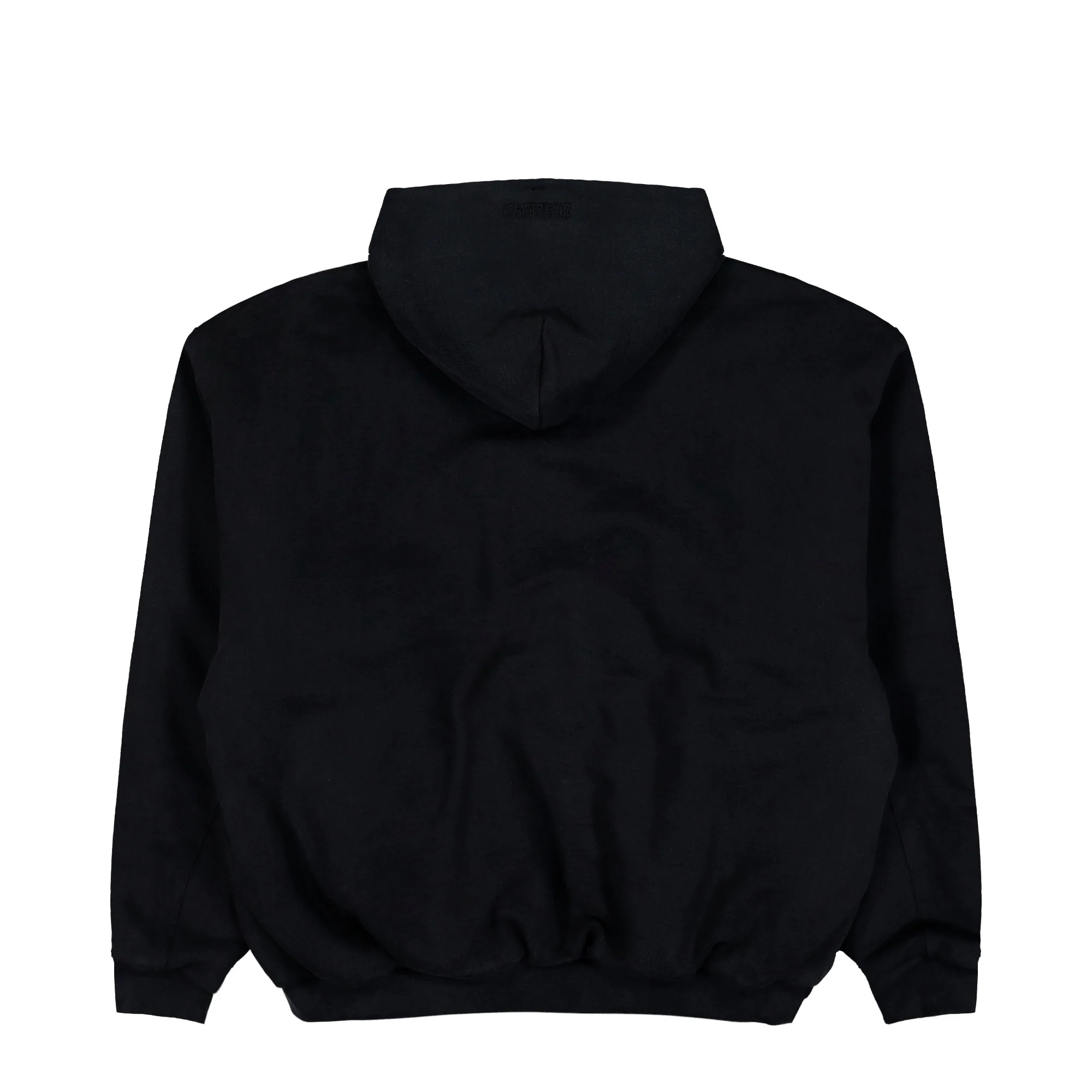 Embroidered Cross Padded Zip-Up Hoodie - Image 2
