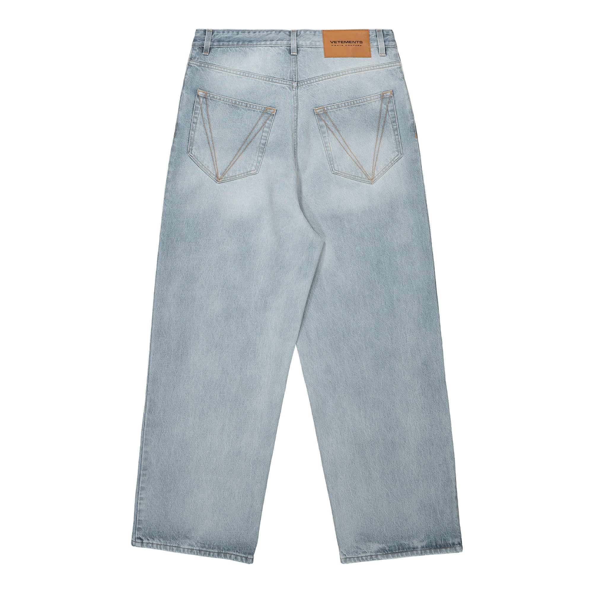 Embroidered Logo Baggy Jeans - Image 2
