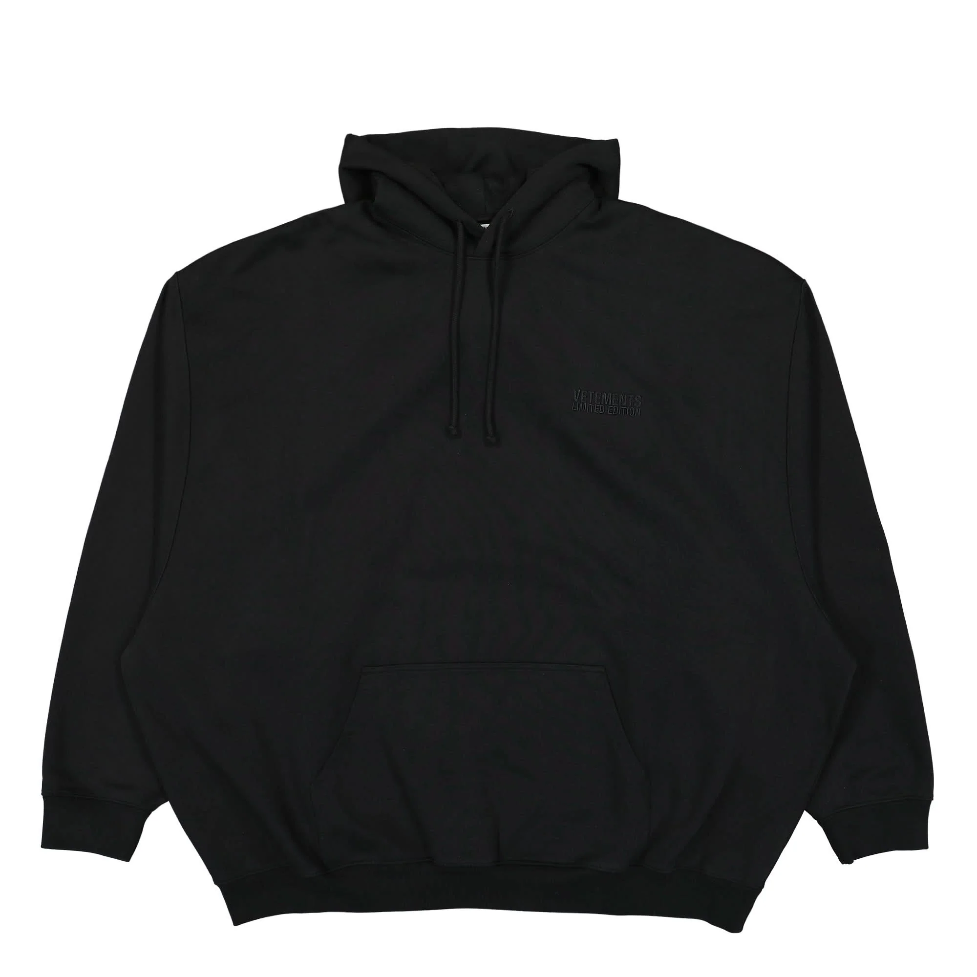 Embroidered Tonal Logo Hoodie