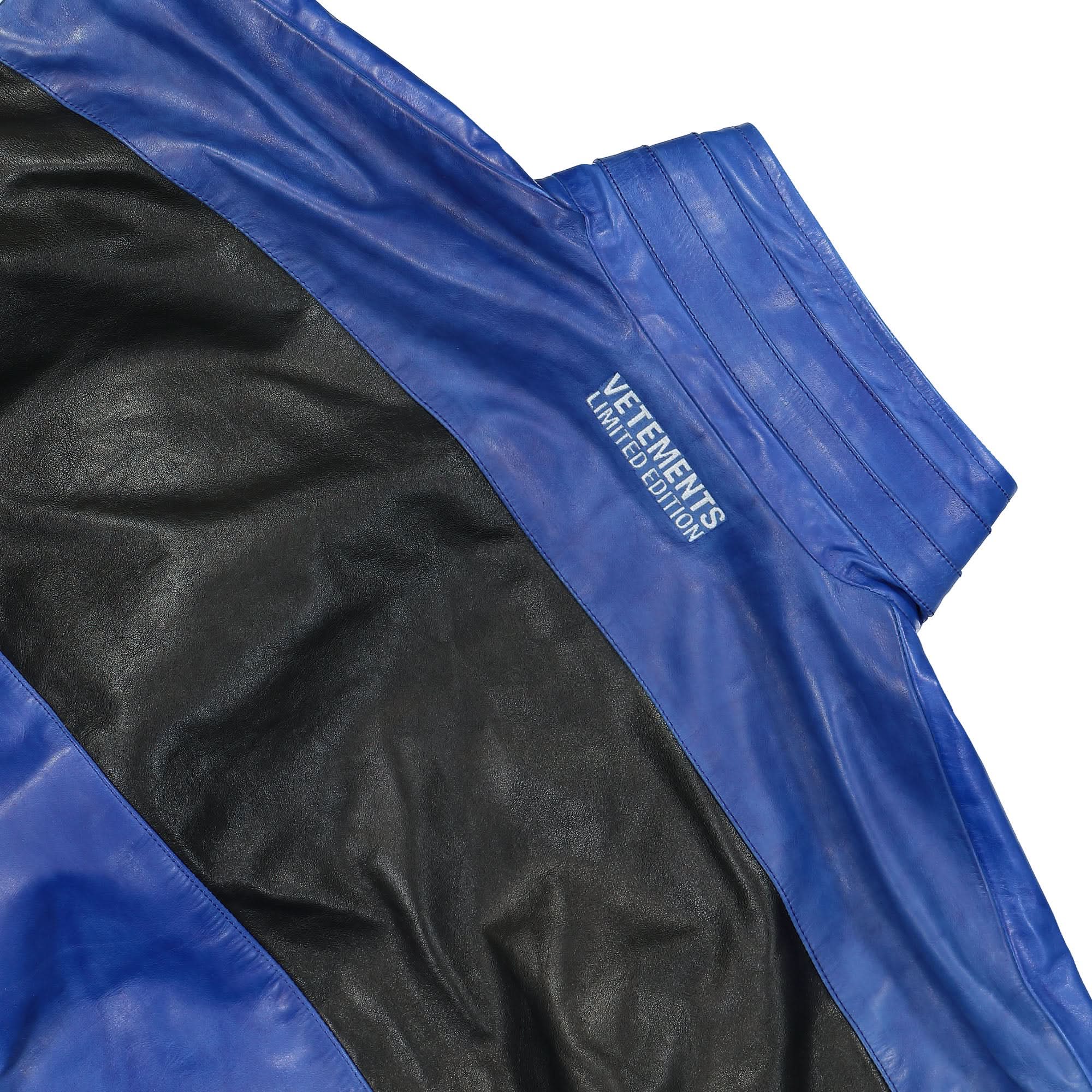 Leather Tracksuit Jacket - Image 5