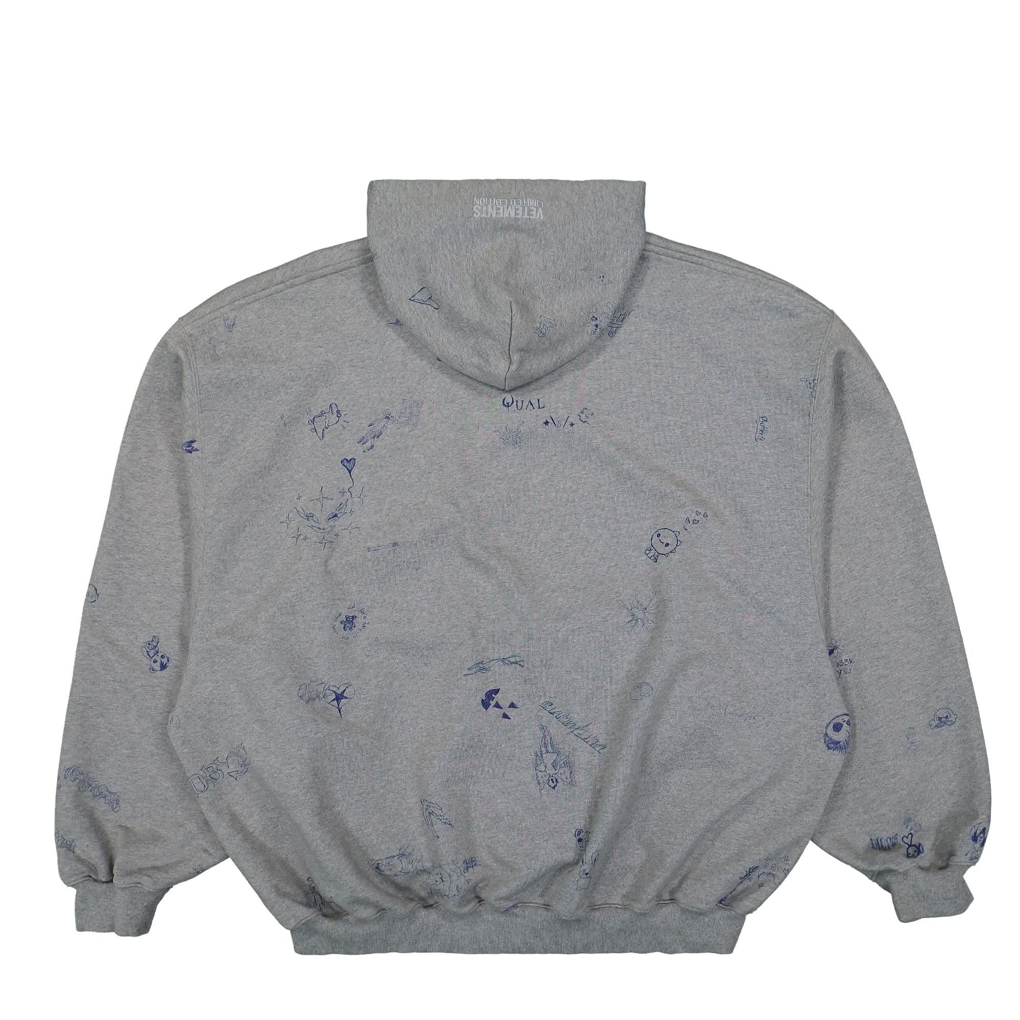 Scribbled Hoodie - Image 3