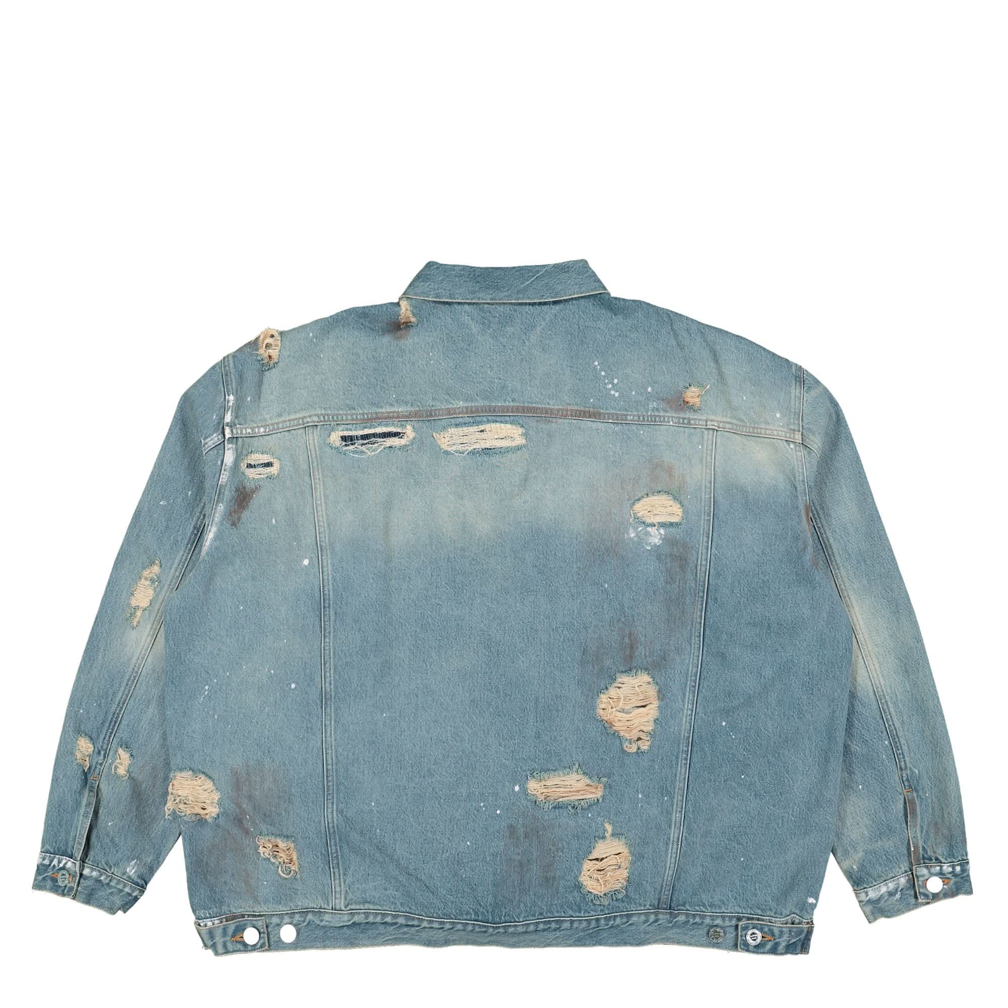 Trashed Denim Jacket - Image 2