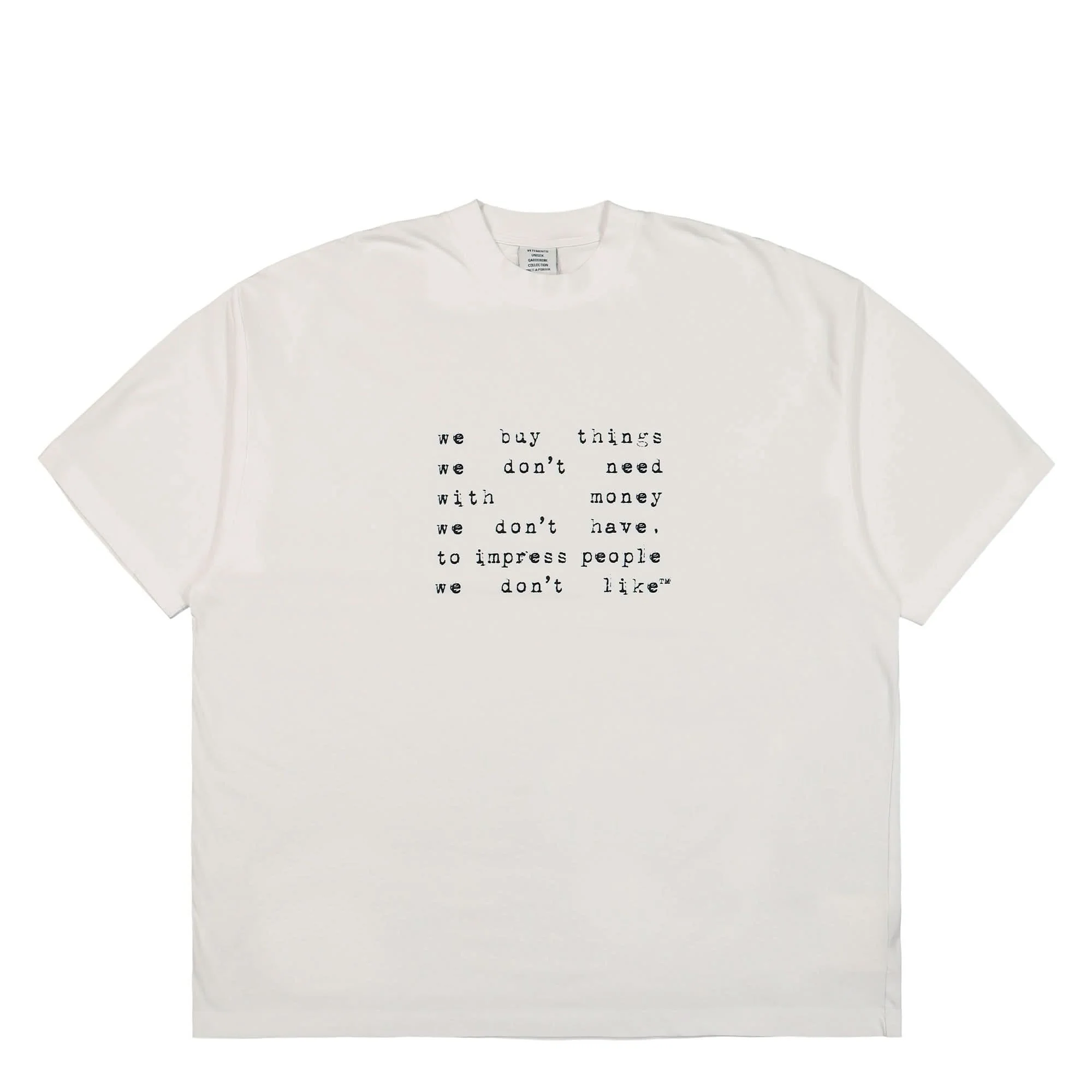 We Buy Things Oversized T-Shirt