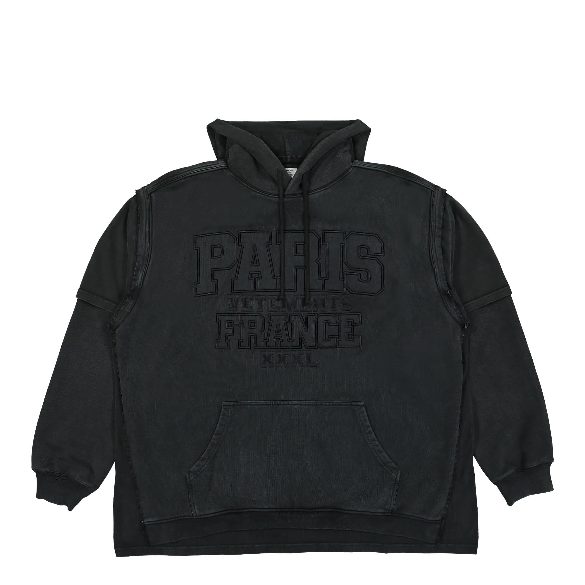 XXXL Paris Logo Hoodie