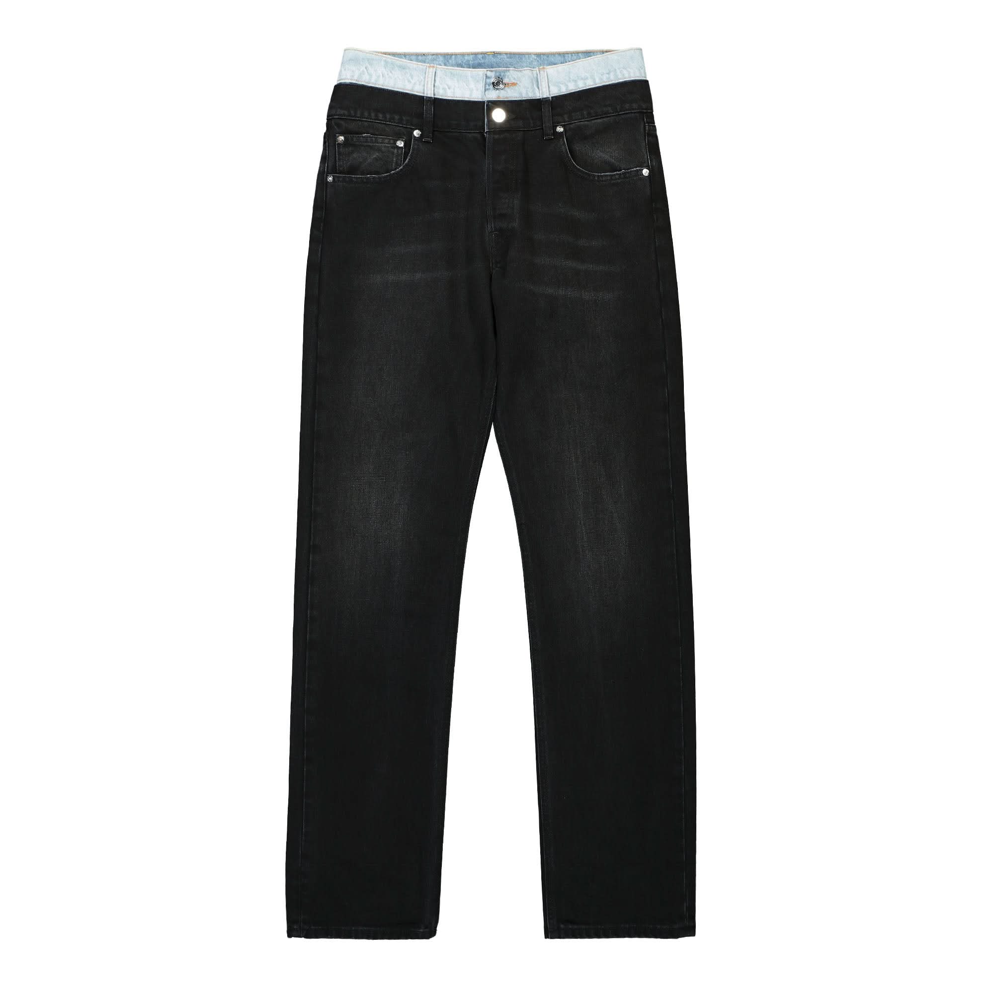 Double Waist Denim Jeans