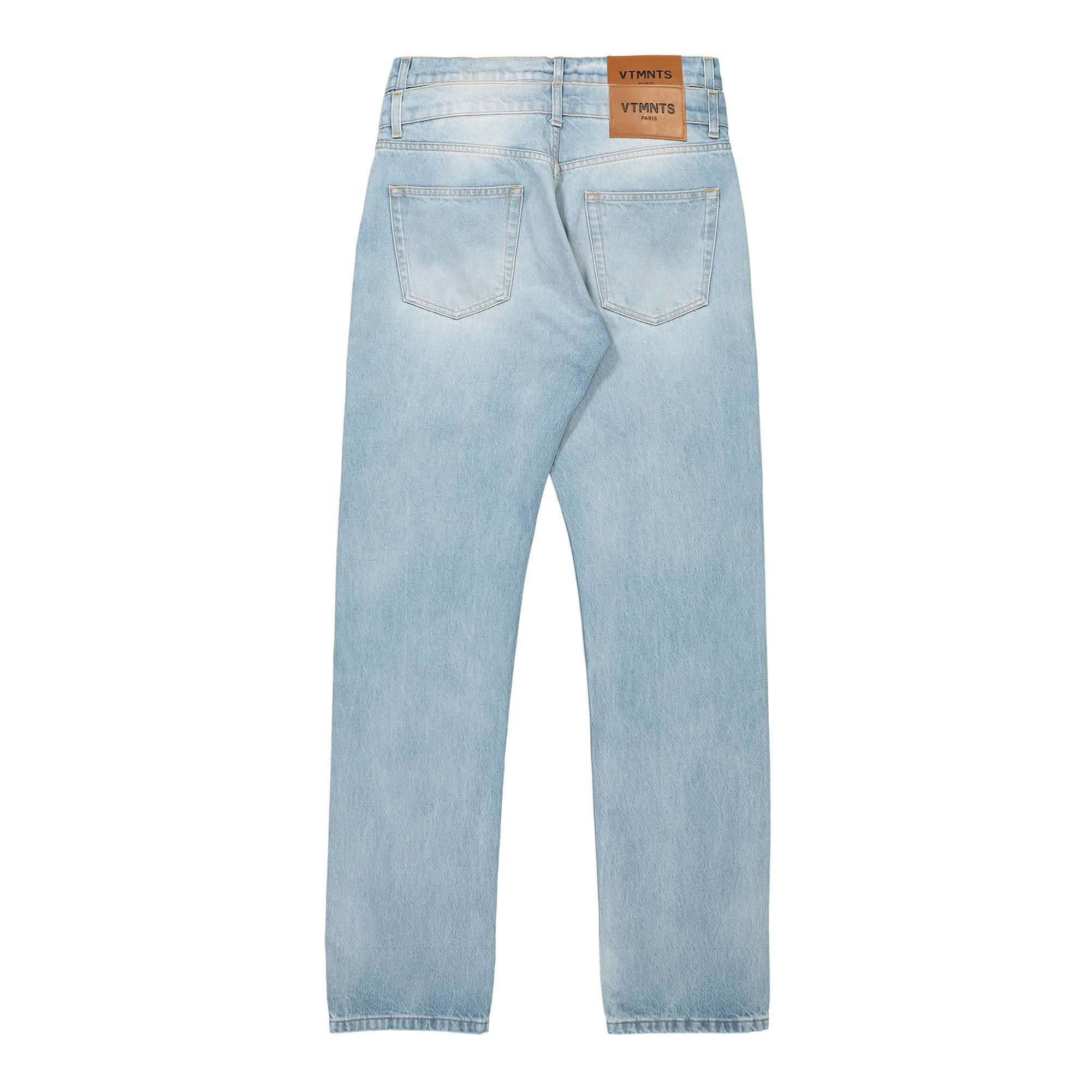 Double Waist Denim Jeans - Image 2
