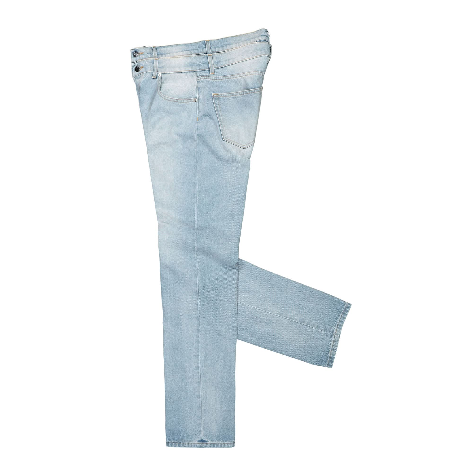 Double Waist Denim Jeans - Image 3