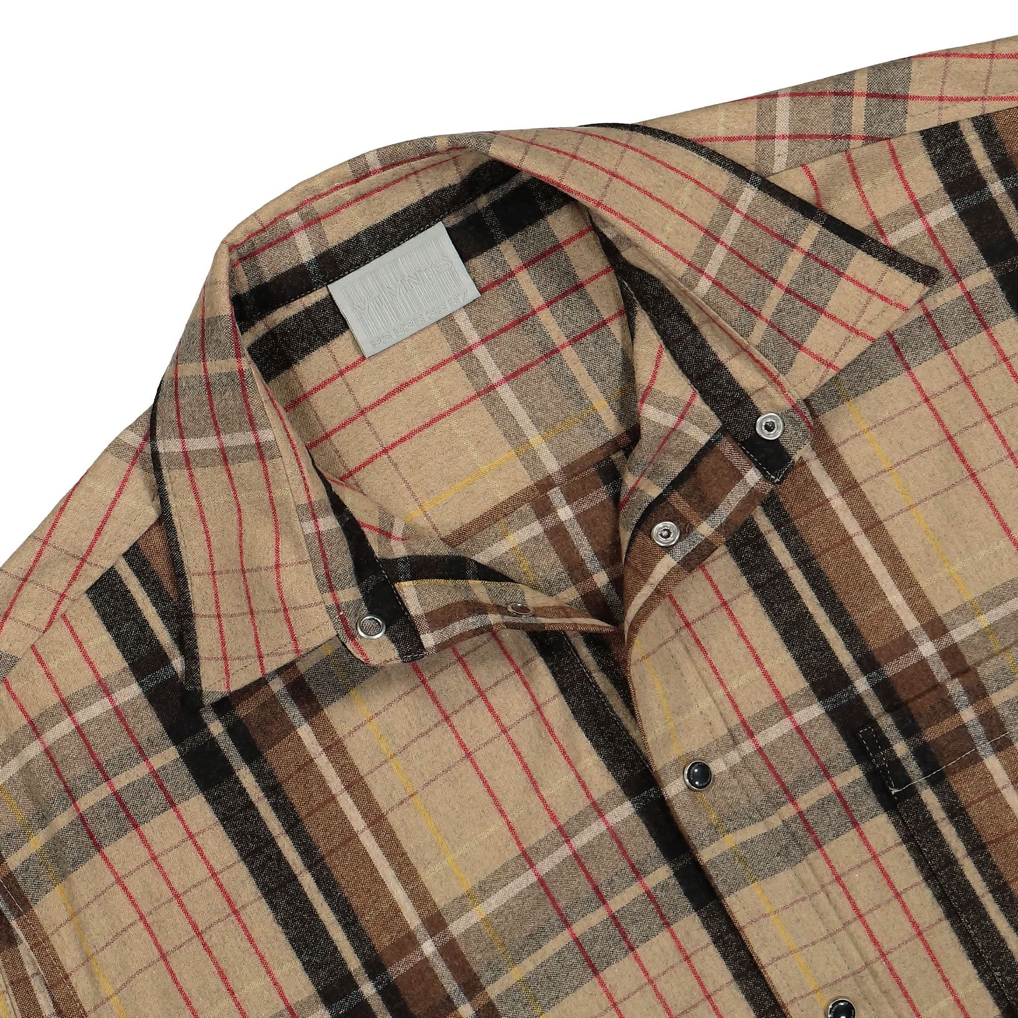 Flannel Sleeveless Shirt - Image 4