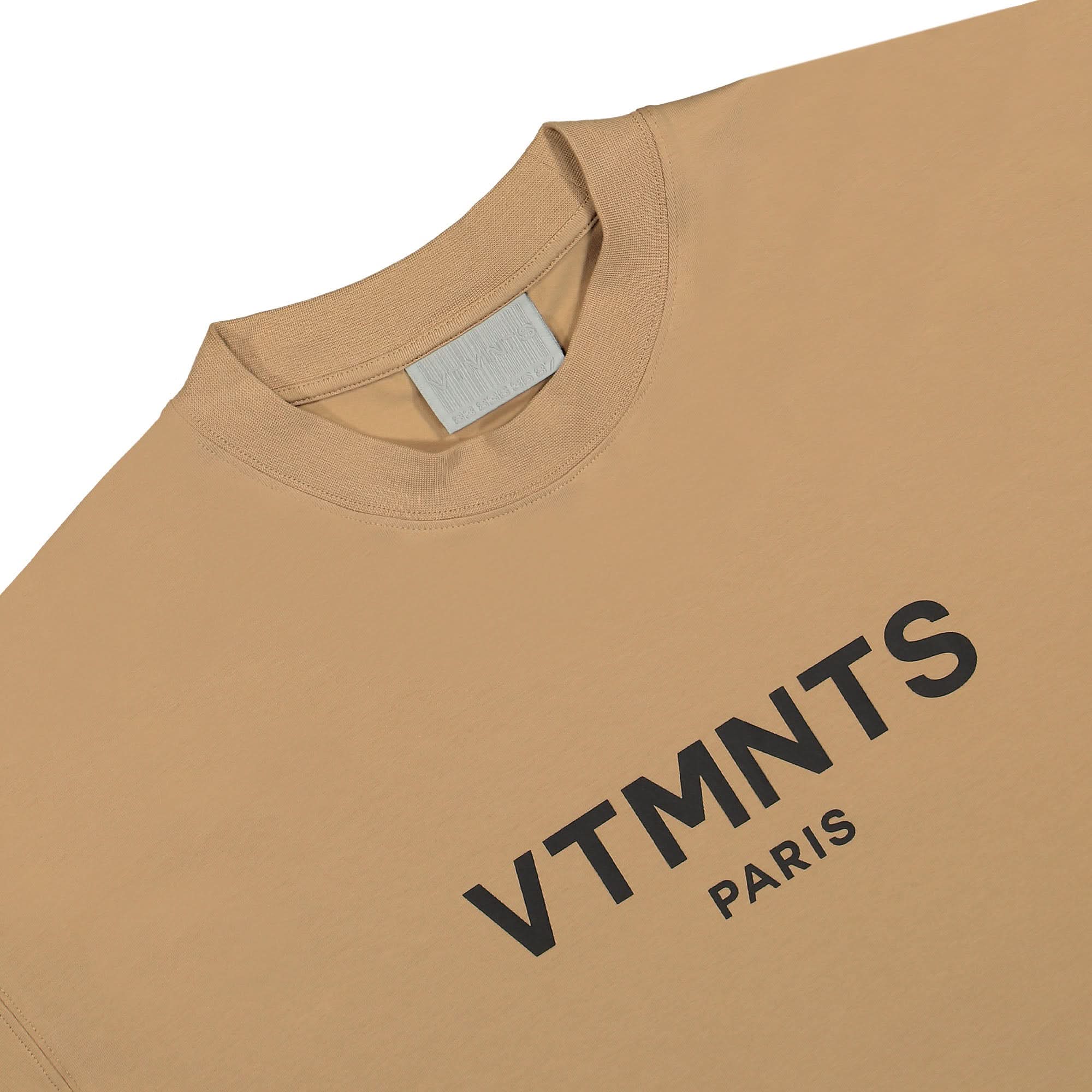 VTMNTS Paris Logo T-Shirt - Image 3