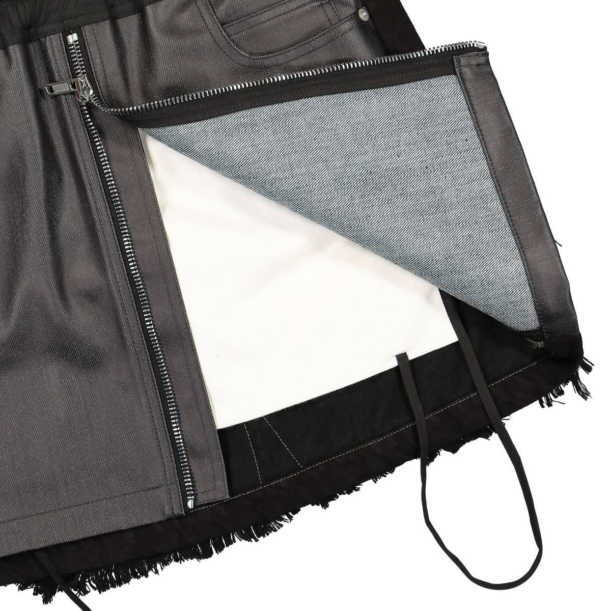 Womens Denim Mini Skirt - Image 3