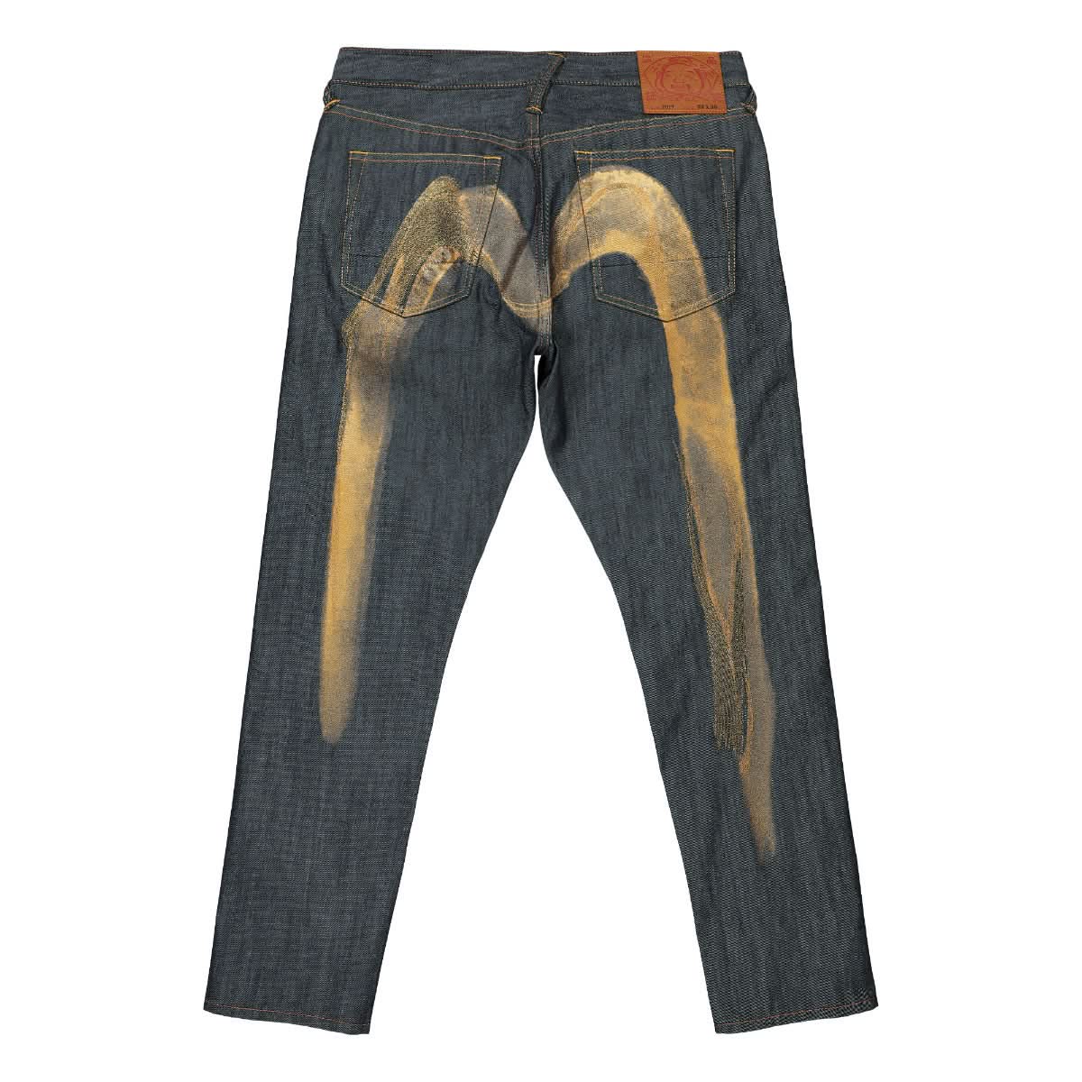 Woven 2017 Calligraphy Emb Daicock Jeans - Image 2