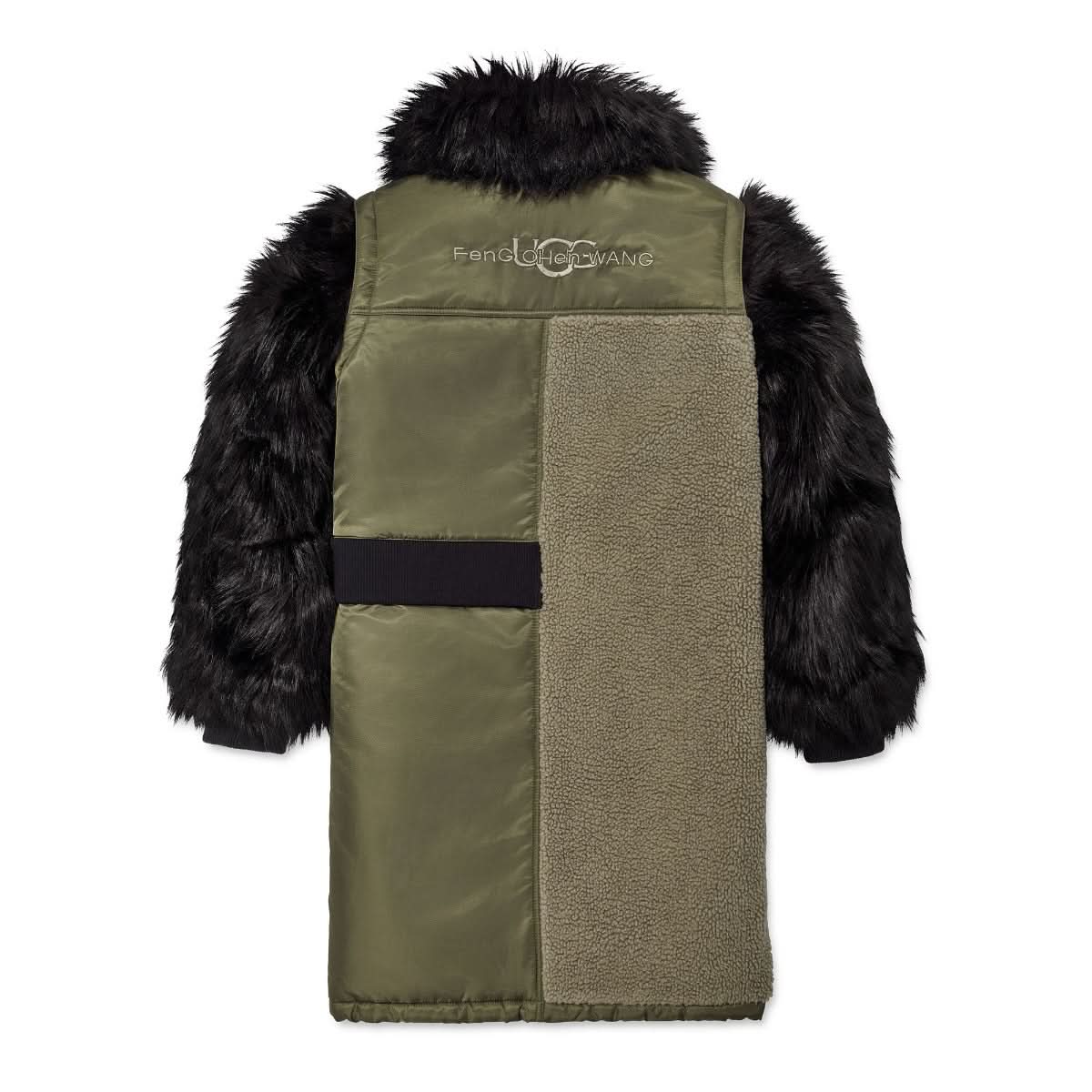 x UGG Faux Fur Long Coat - Image 2