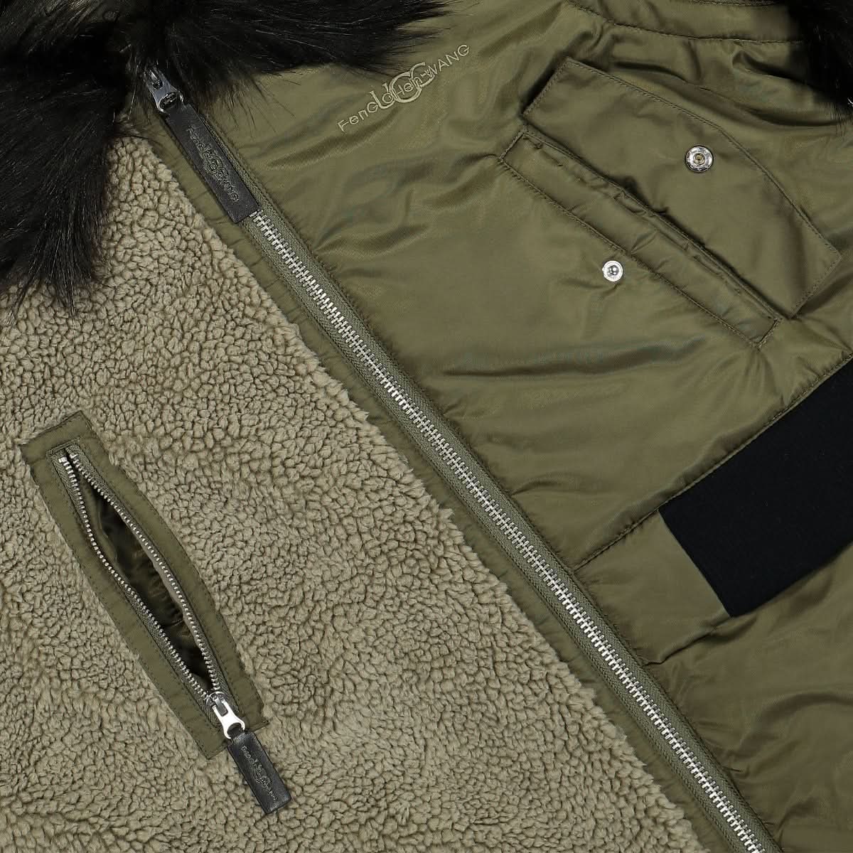 x UGG Faux Fur Long Coat - Image 4