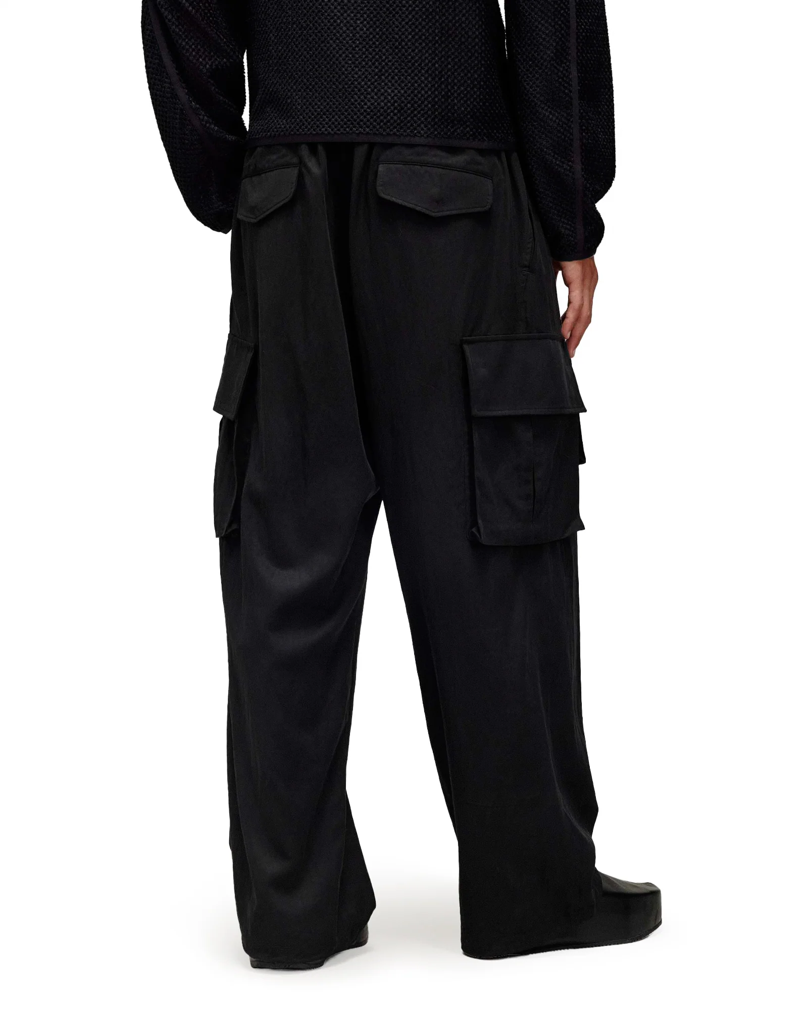 Refined Wool Cargo Pants - Image 3