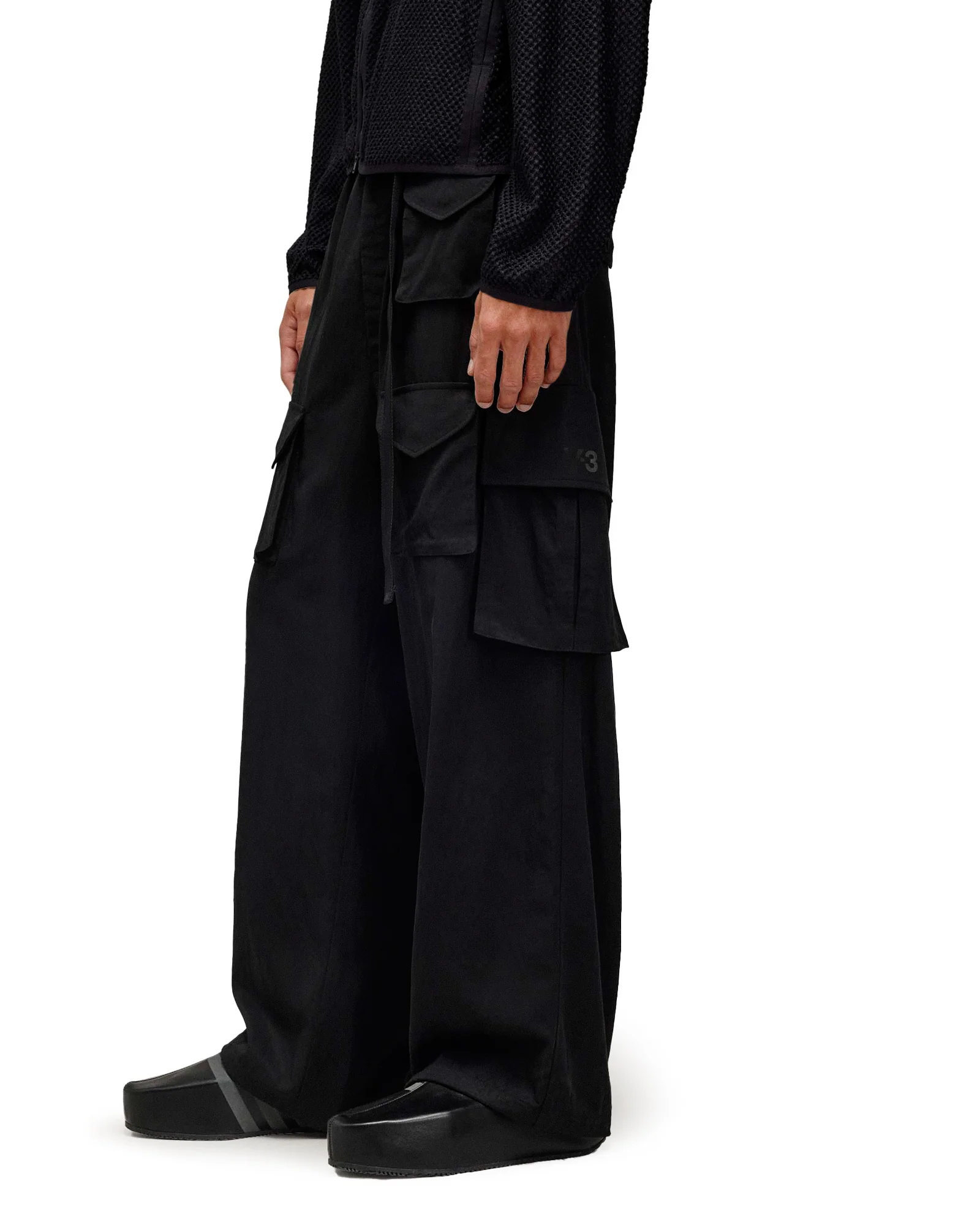 Refined Wool Cargo Pants - Image 4