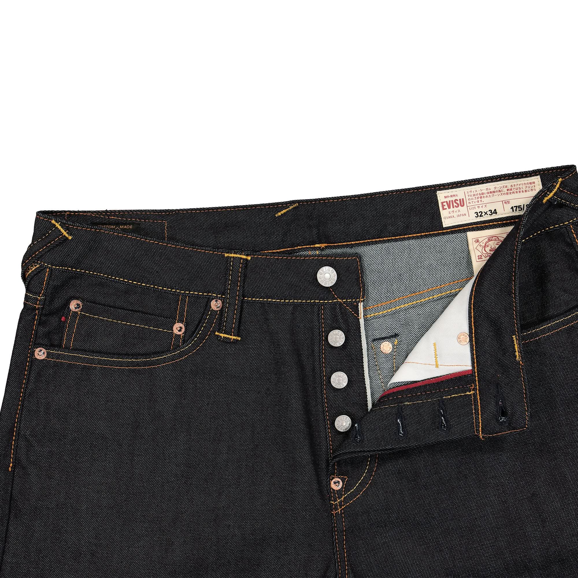 Yellow Seagull Print Jeans - Image 4